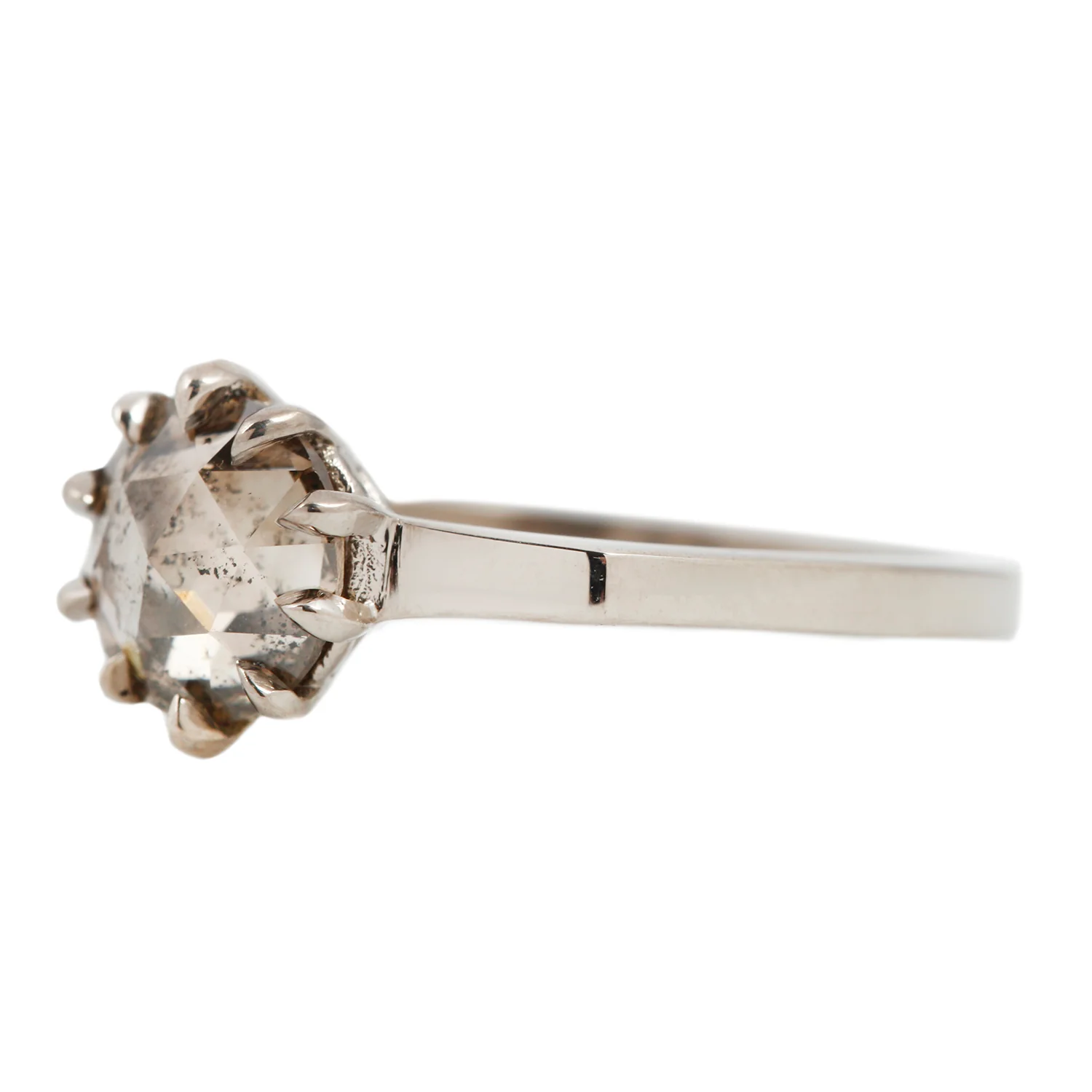 Dew Drop Diamond Solitaire Ring - Image 3