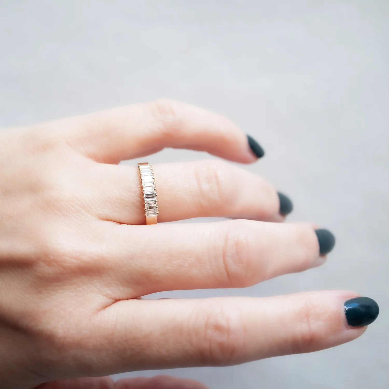 Diamond Baguette Band - Image 8