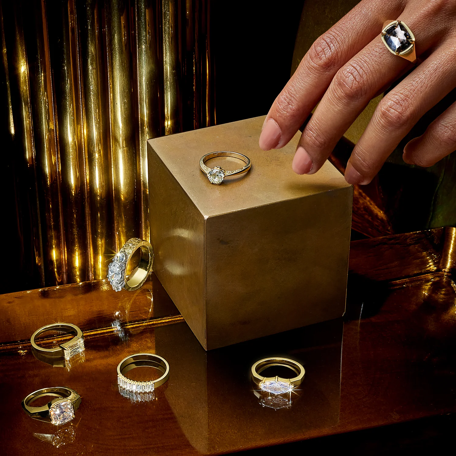 Diamond Baguette Band - Image 9