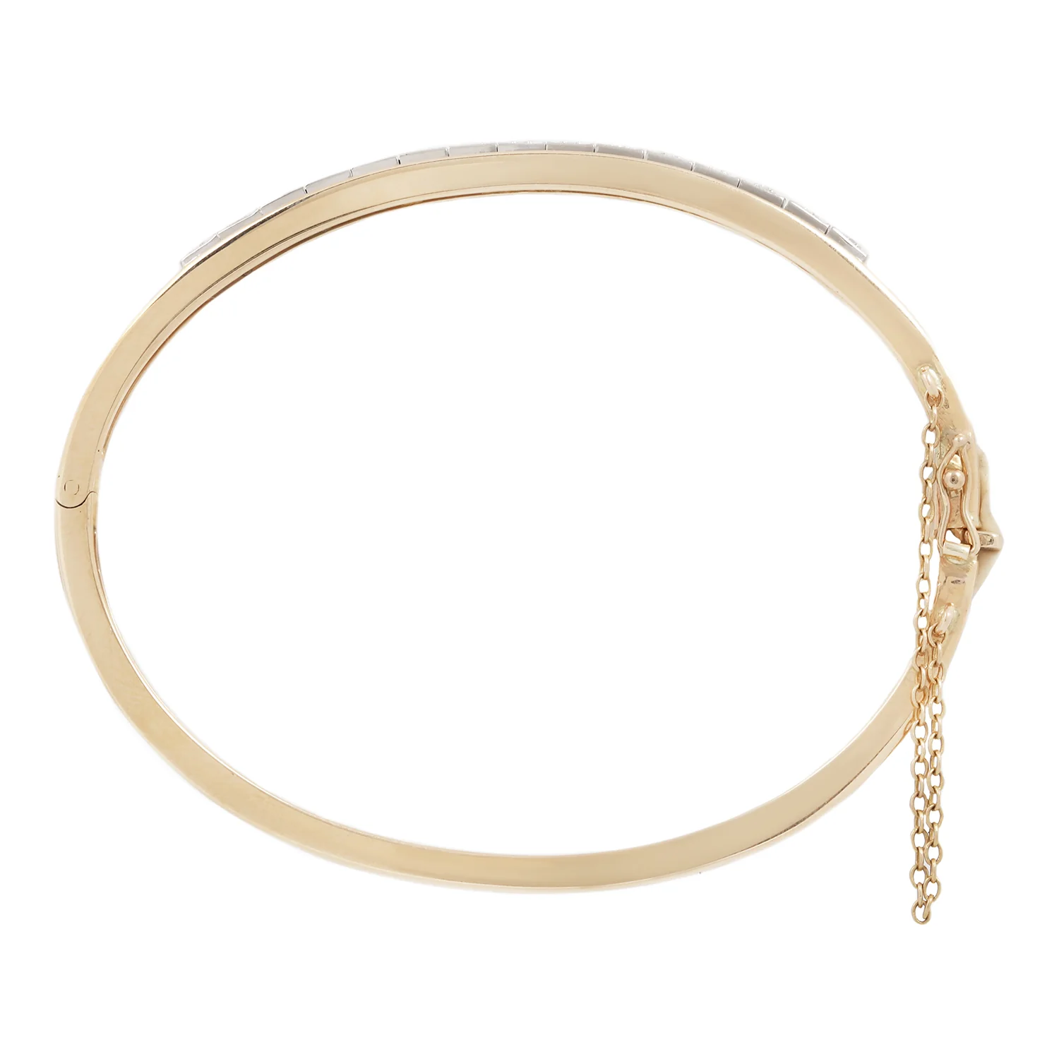 Diamond Block Bangle - Image 4