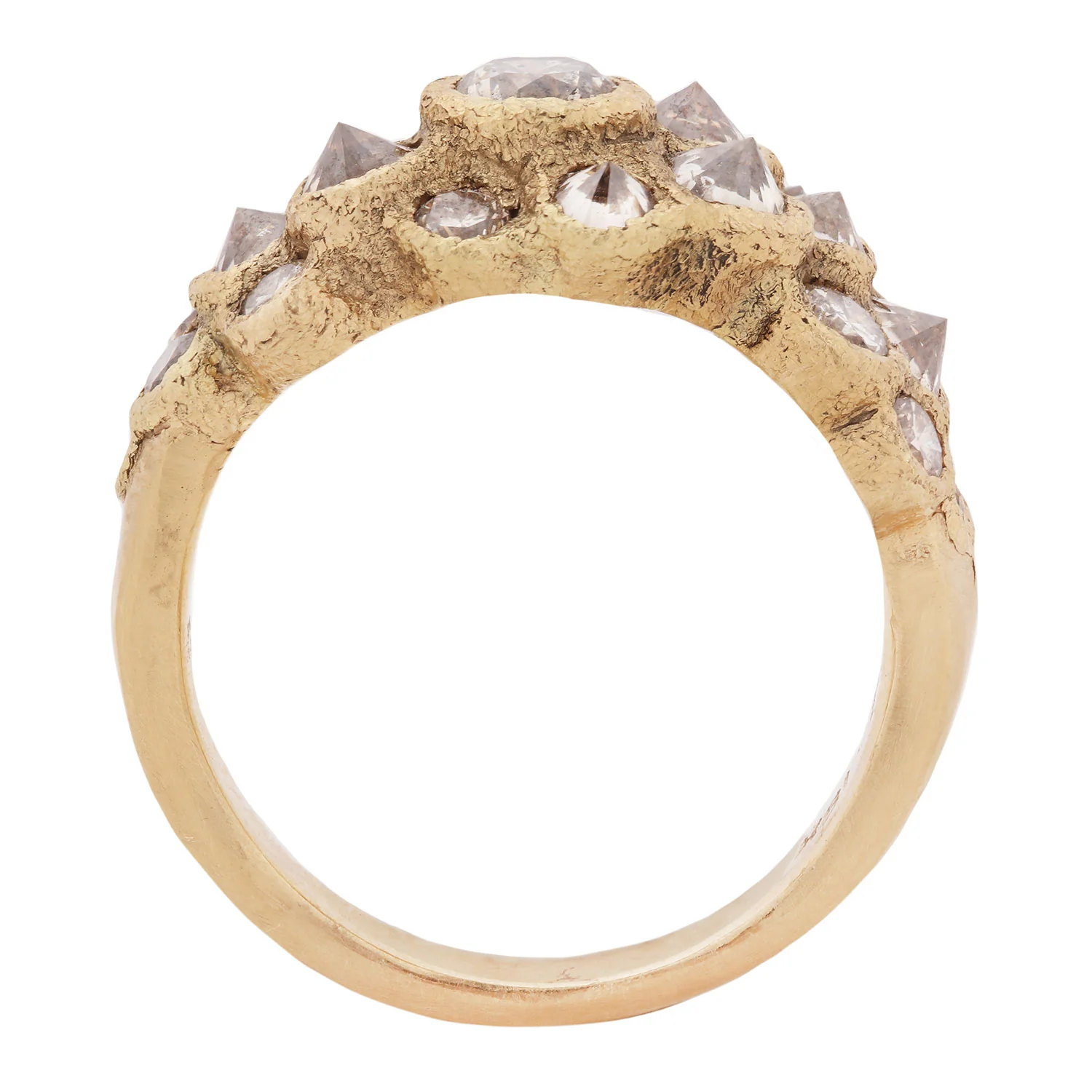 Diamond Bloom Cluster Ring - Image 4
