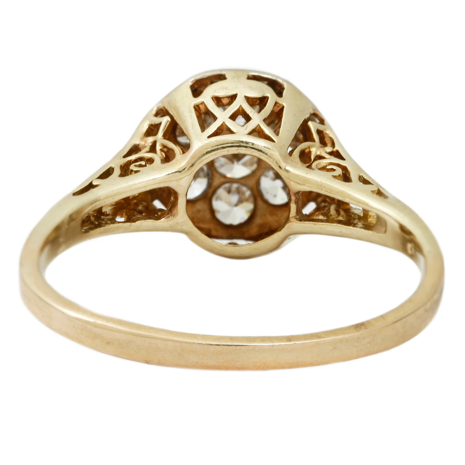 Diamond Daisy Ring - Image 4