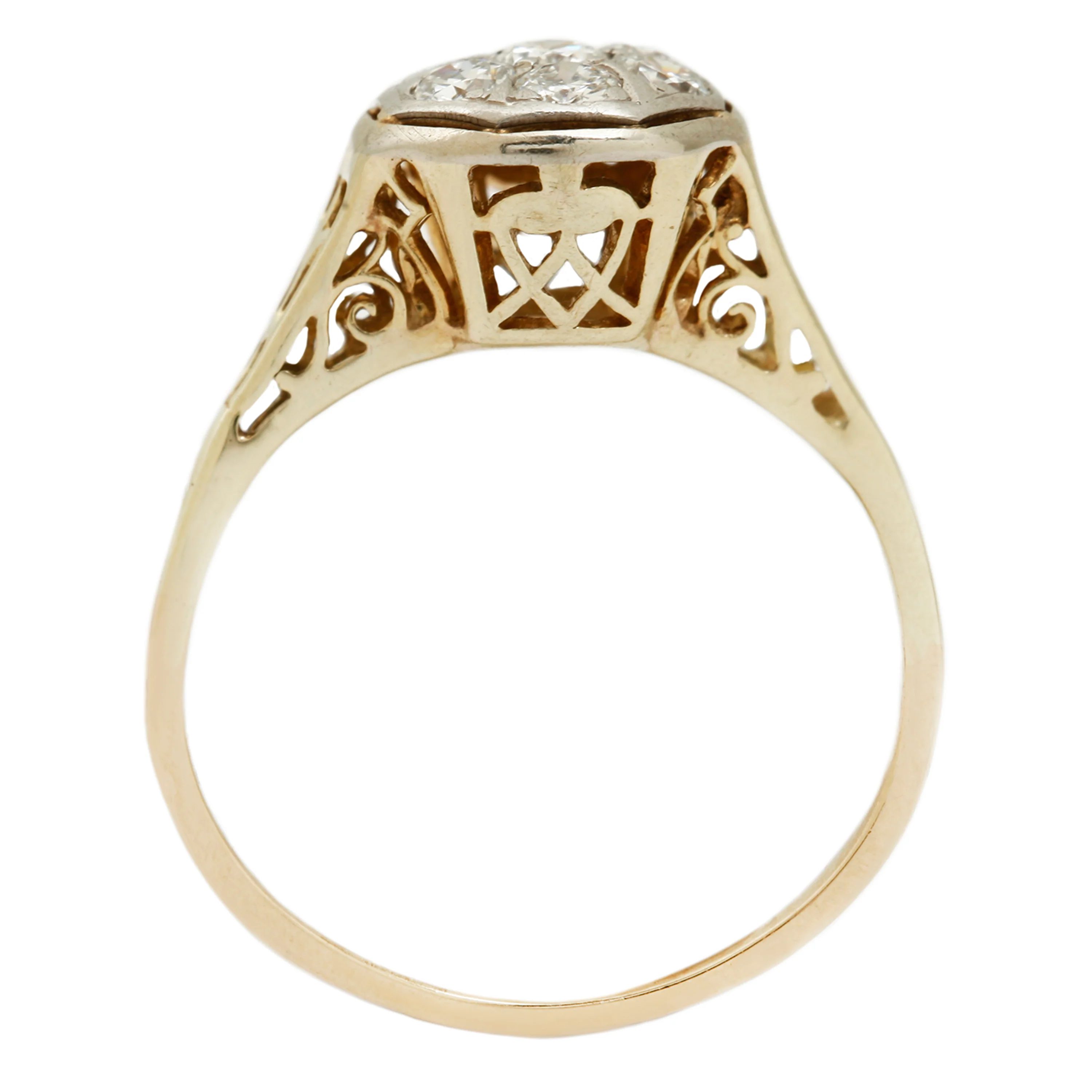 Diamond Daisy Ring - Image 5