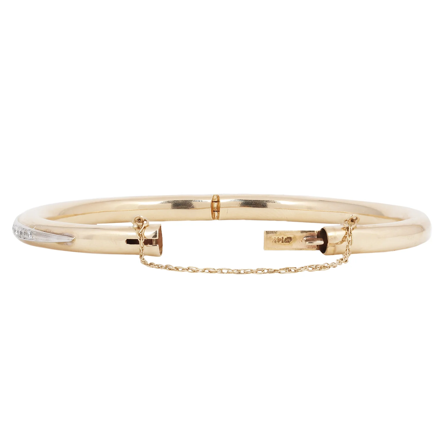 Diamond Groove Bangle - Image 3
