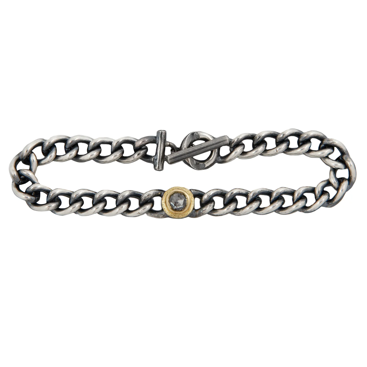 Diamond Link Bracelet - Image 3