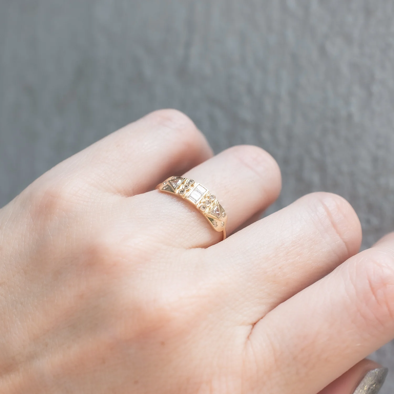 Diamond Totem Ring - Image 4