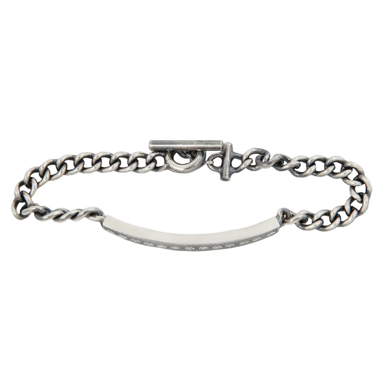 Diana Diamond ID Link Bracelet - Image 3