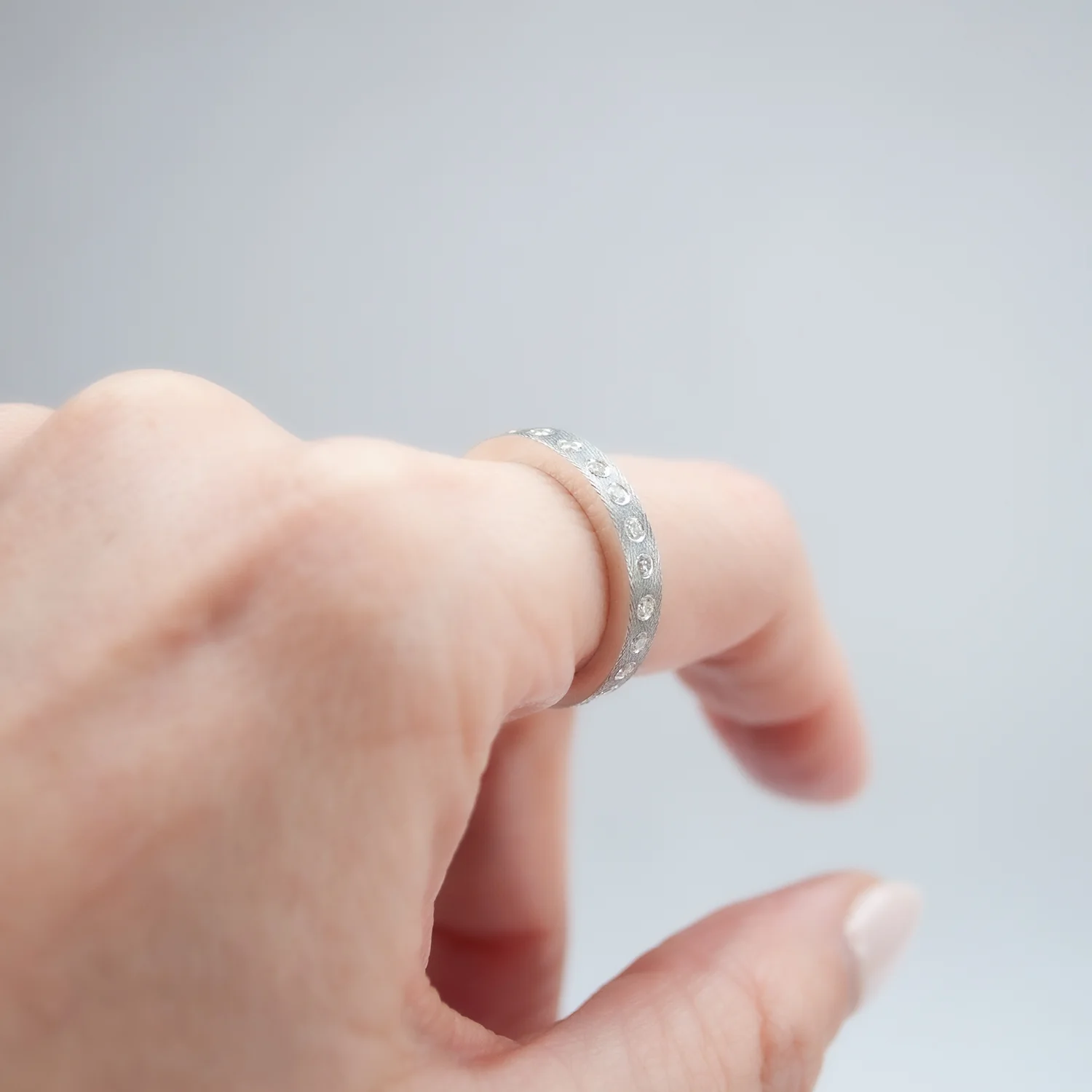 Diane Diamond Eternity Band - Image 4