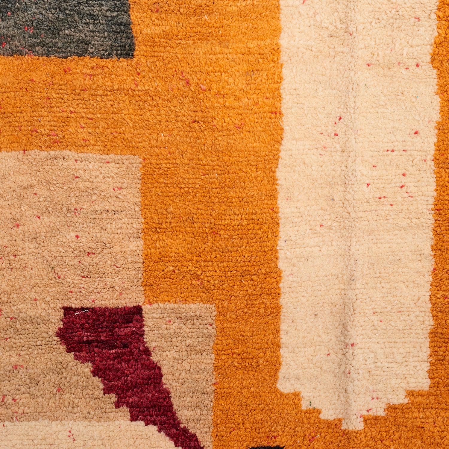 Dina Apricot Moroccan Rug - Image 2