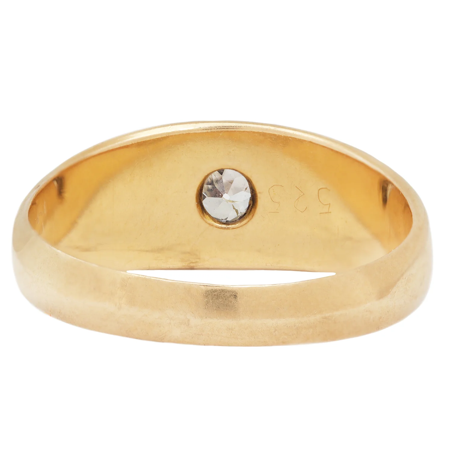 Domed Diamond Star Ring - Image 4