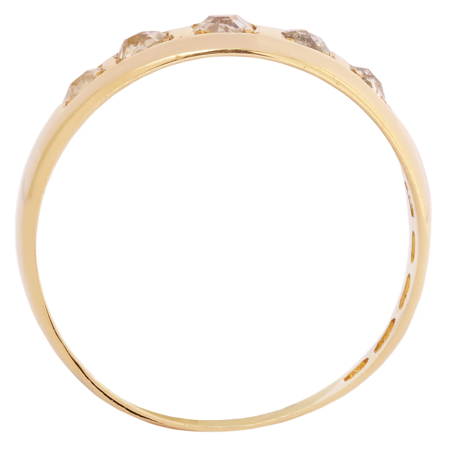 Edwardian Diamond Line Ring - Image 4