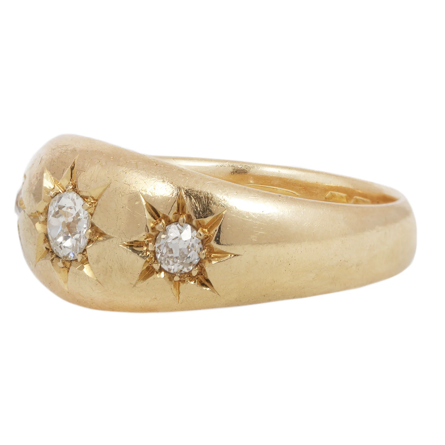 Edwardian Diamond Star Ring - Image 3