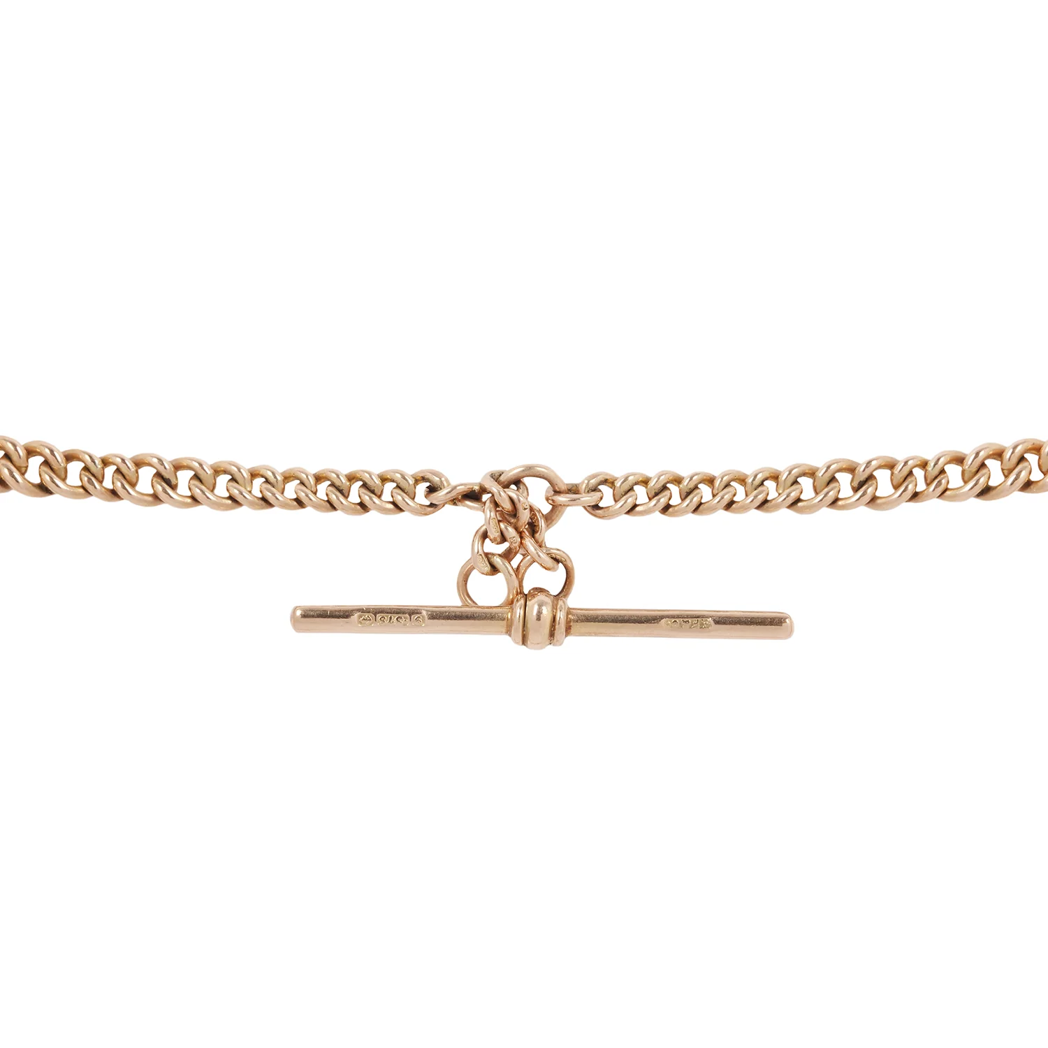 Edwardian Gold Albert Chain - Image 5