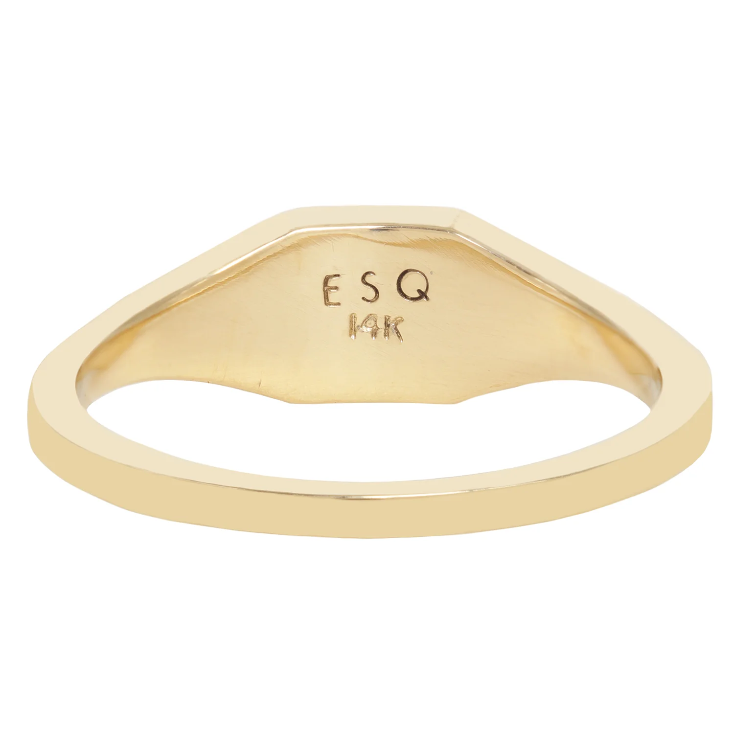 Elongated Summit Signet Ring - Image 5