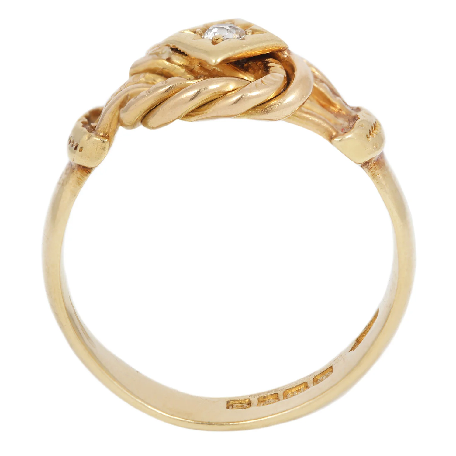 Emmaline Diamond Knot Ring - Image 4
