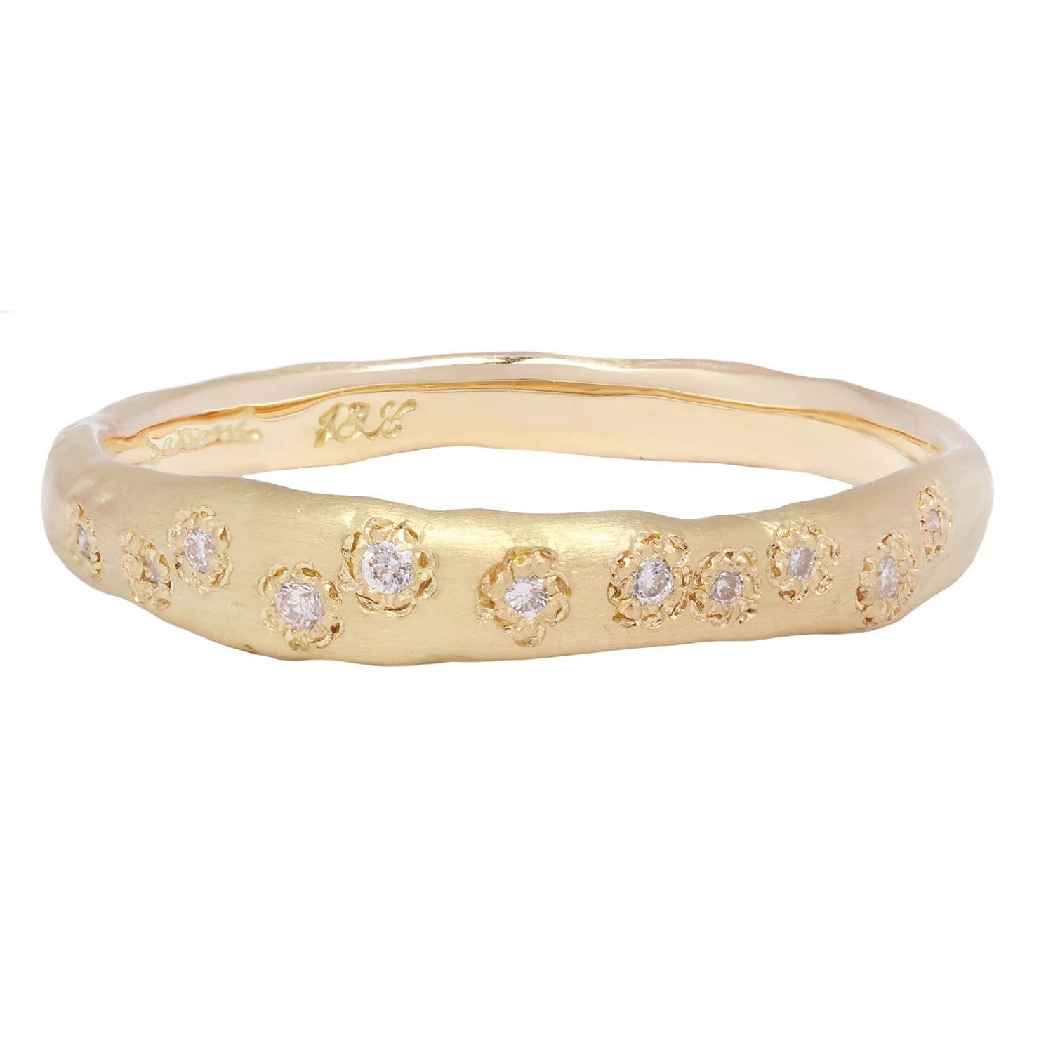 Encrusted Diamond Band
