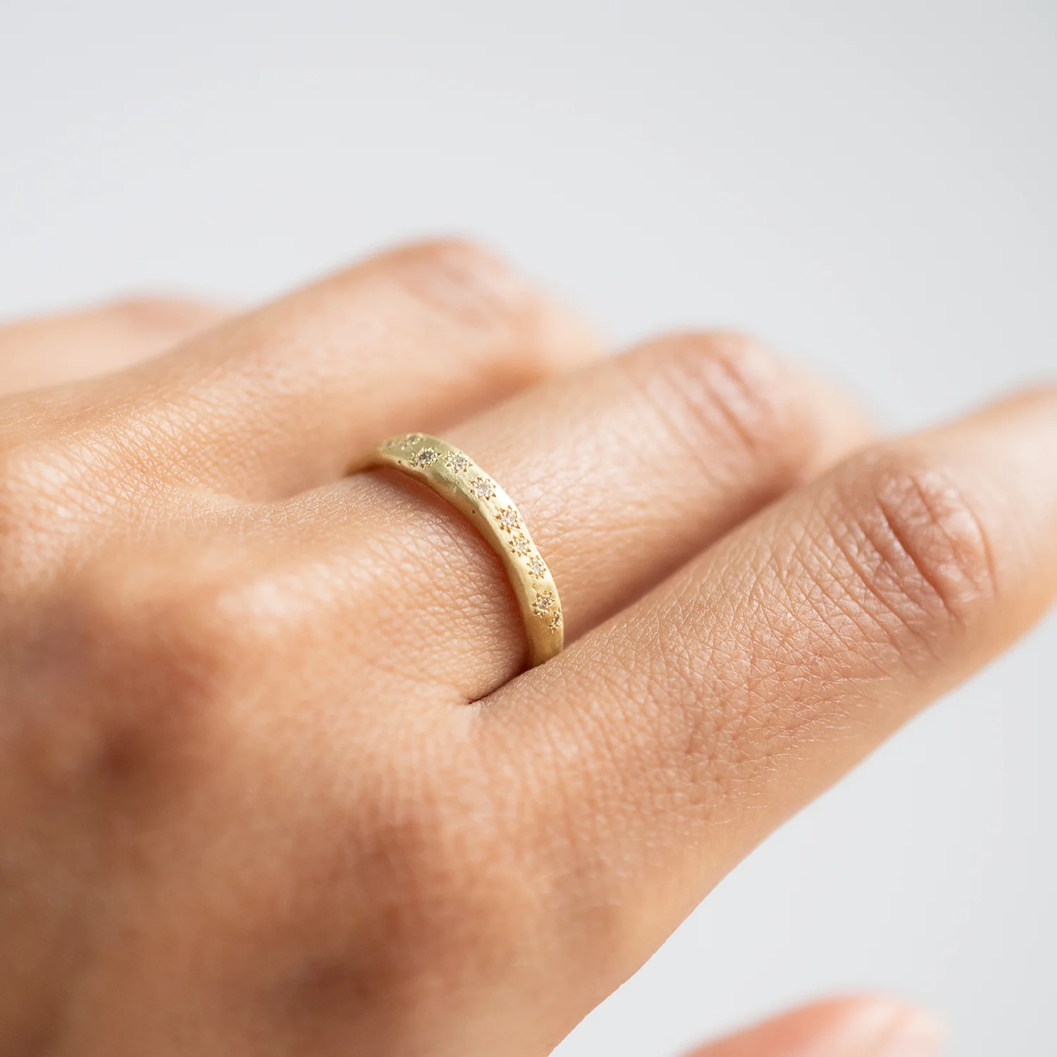 Encrusted Diamond Band - Image 2