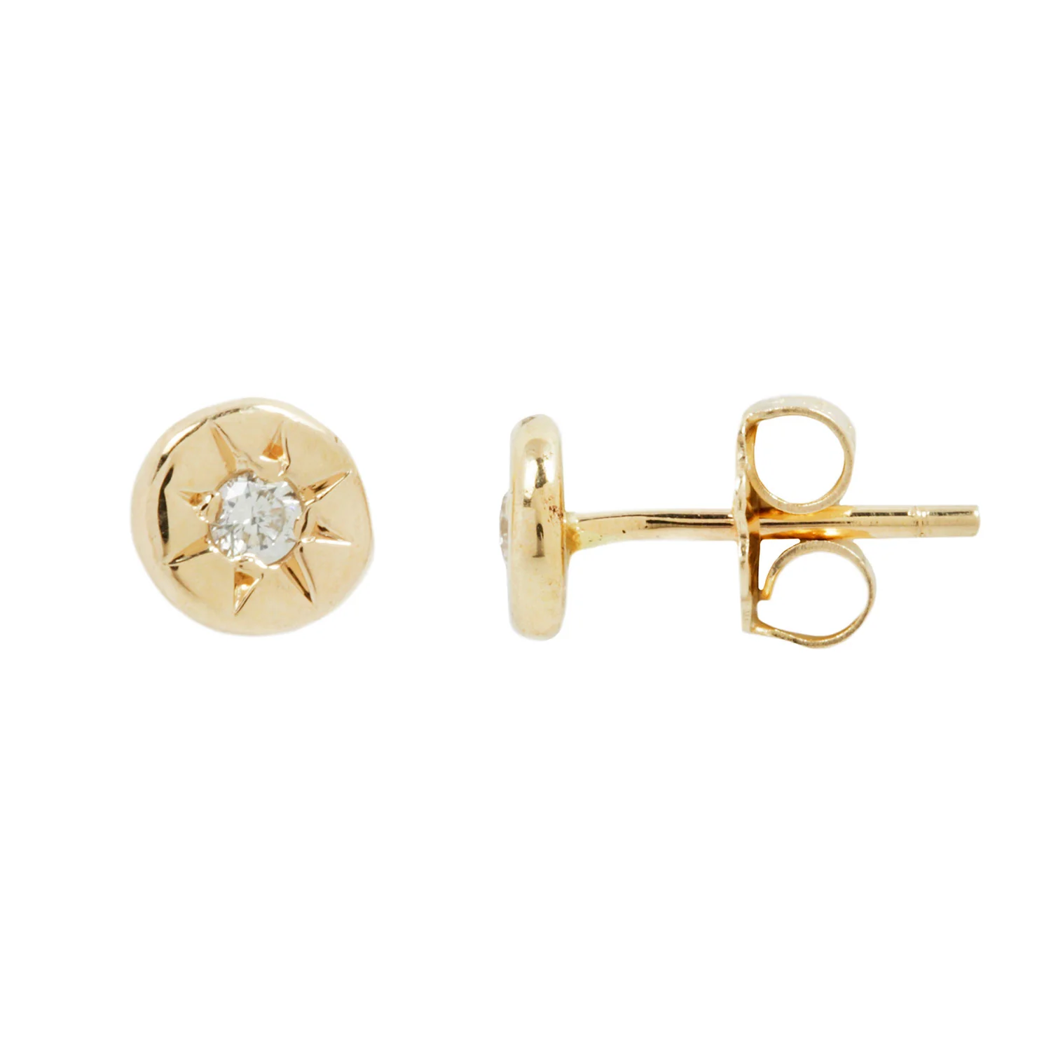 Estrella Diamond Star Studs - Image 3