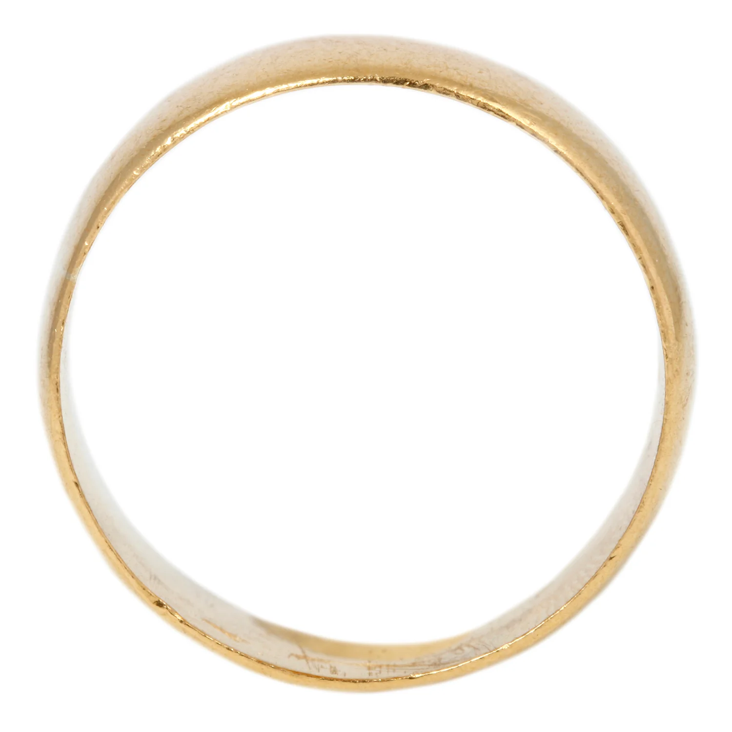 Extra Wide Gold Band - Image 3