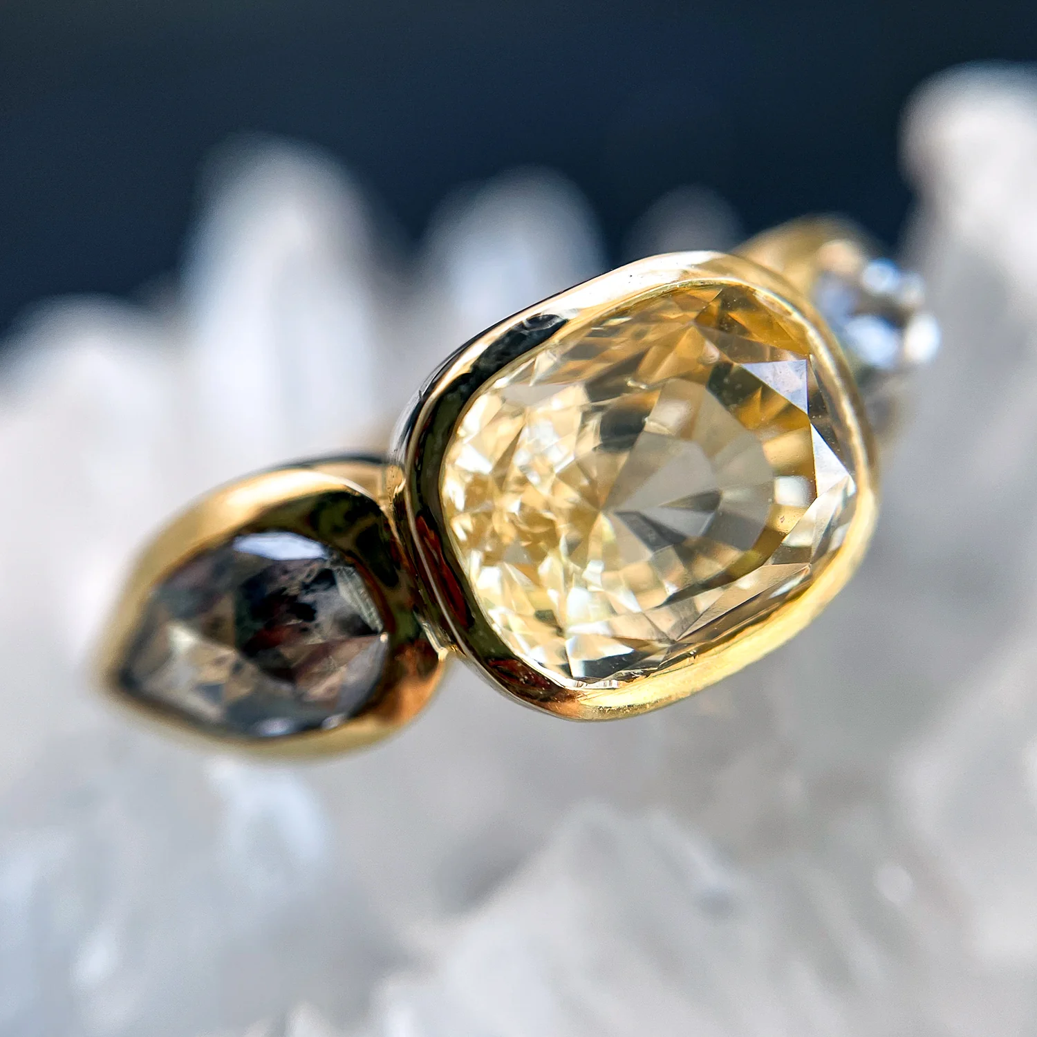 Eyes of Athena Sapphire Ring - Image 7