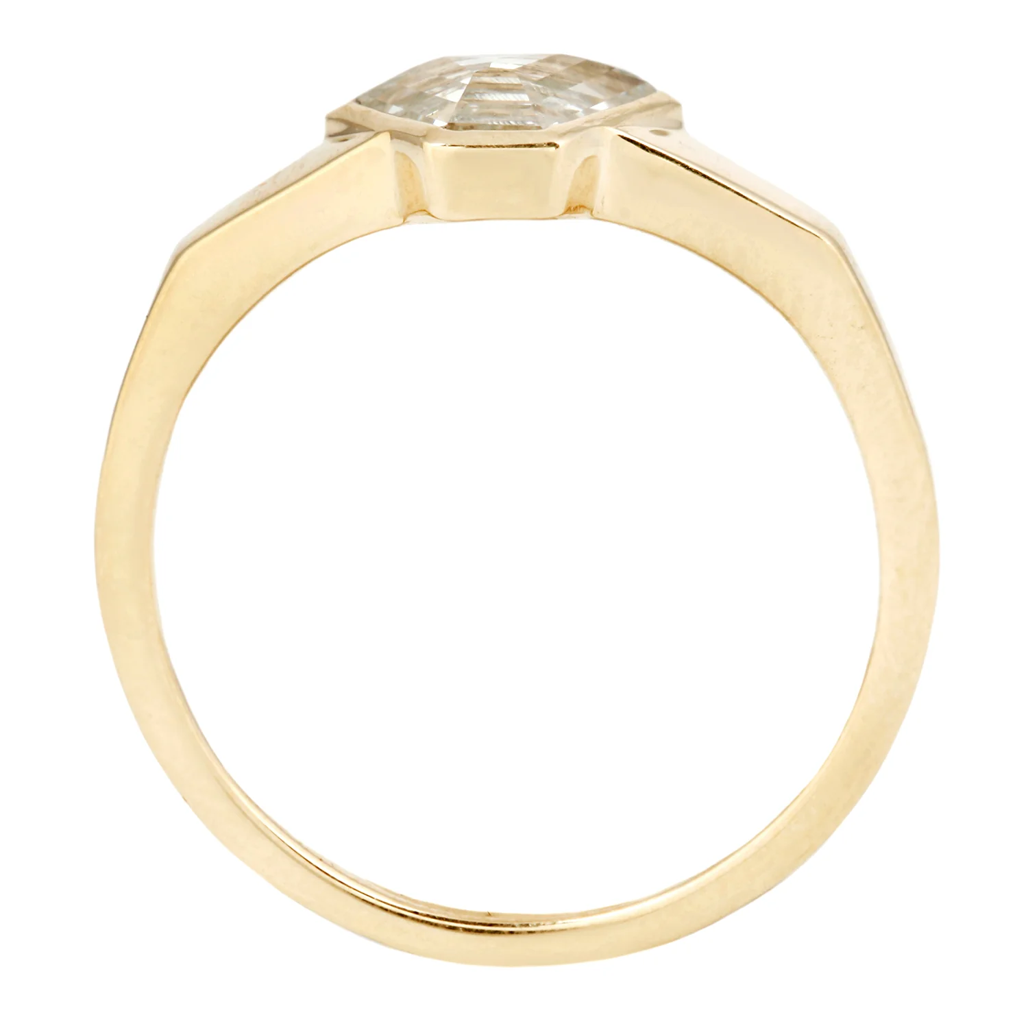 Fancy Pillar Diamond Ring - Image 6
