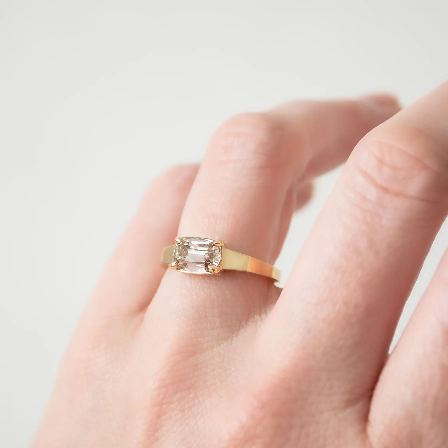 Fawn Cushion Cut Diamond Ring - Image 6