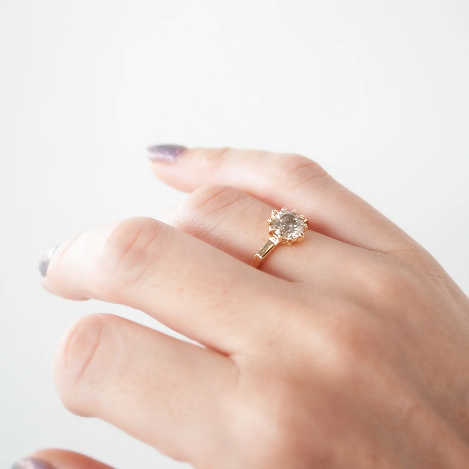 Fern Diamond Ring - Image 2