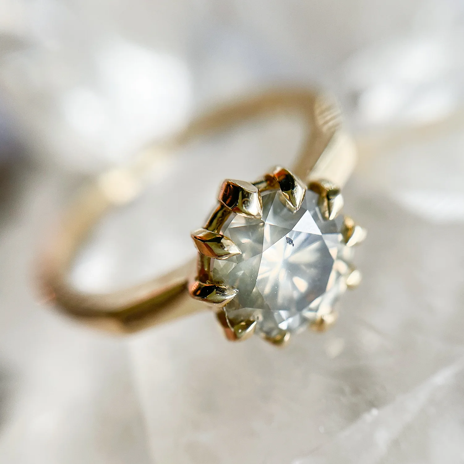 Fern Diamond Ring - Image 6