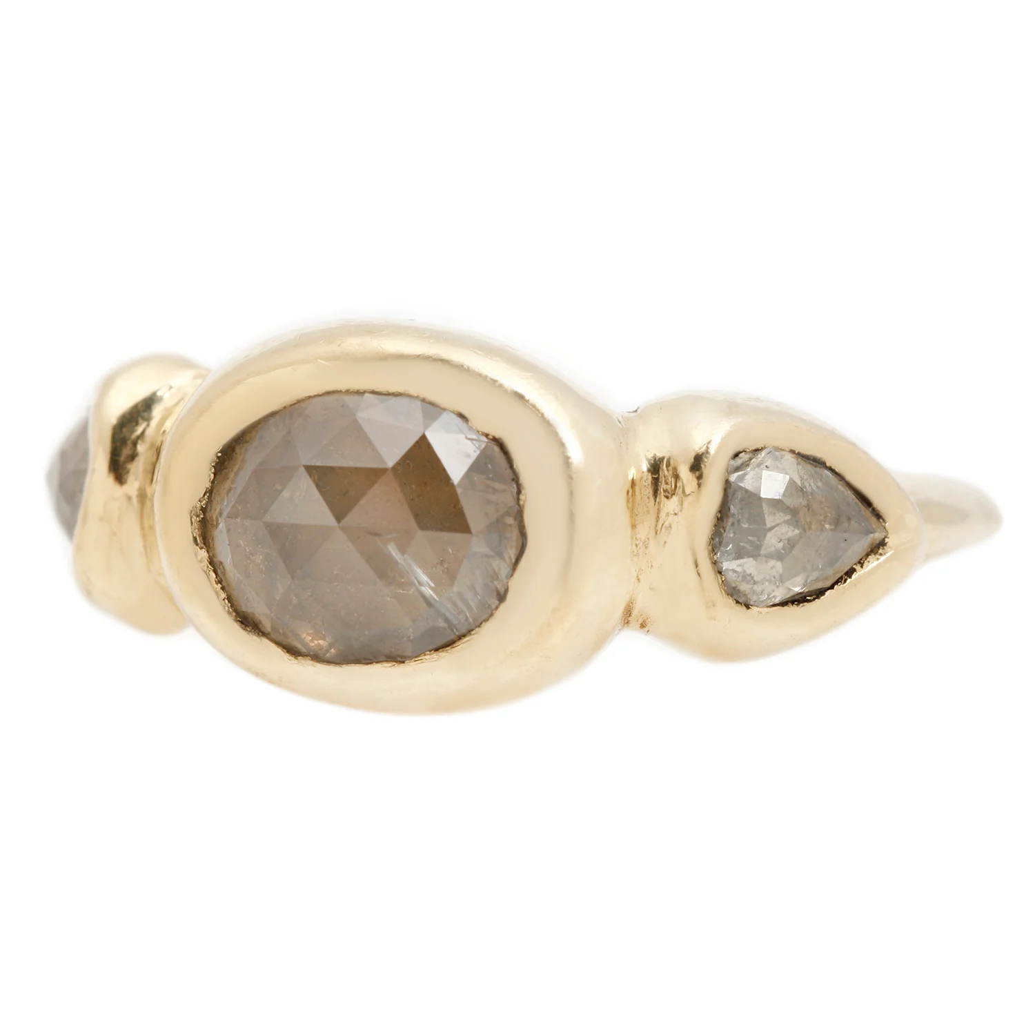 Firelight Diamond Signet Ring - Image 3