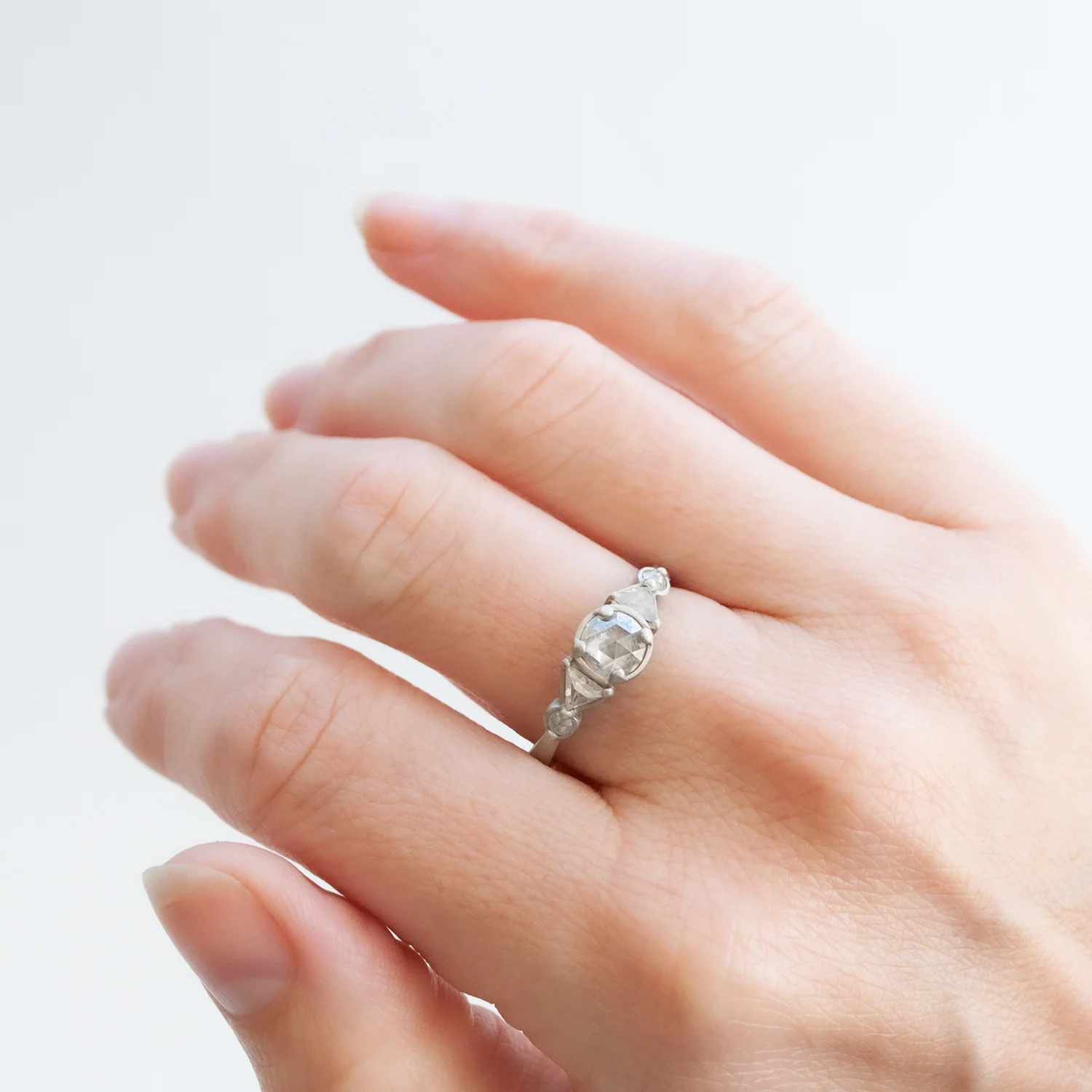 Five Diamond Totem Ring - Image 2