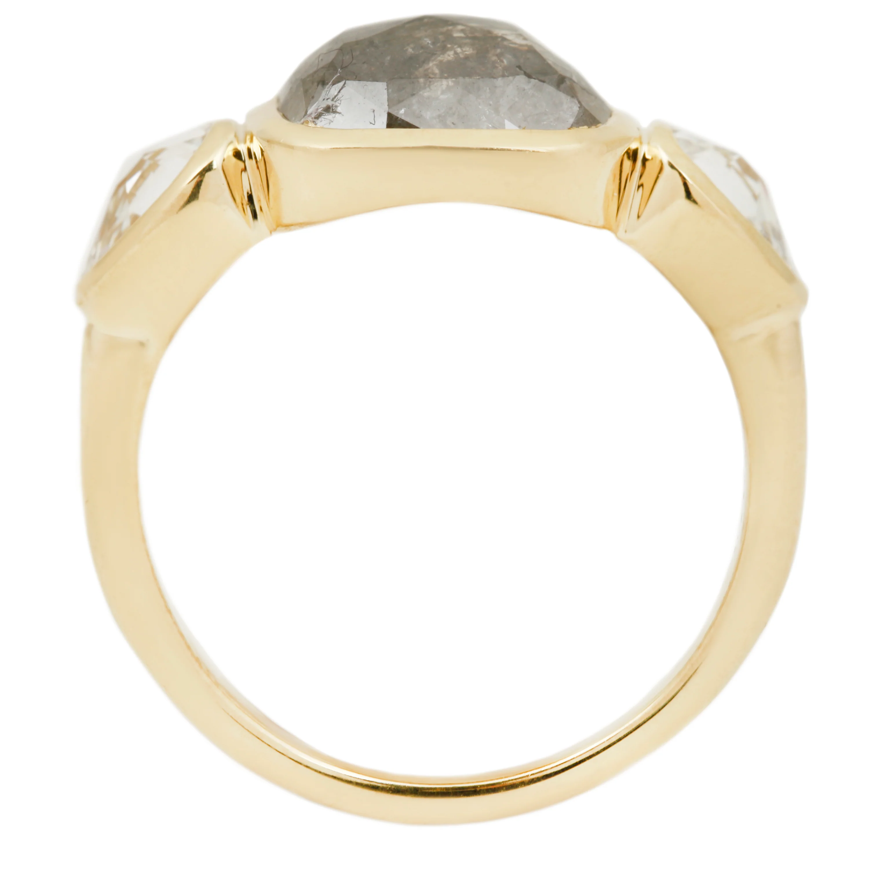 Foggy Mornings Three Stone Ring - Image 5