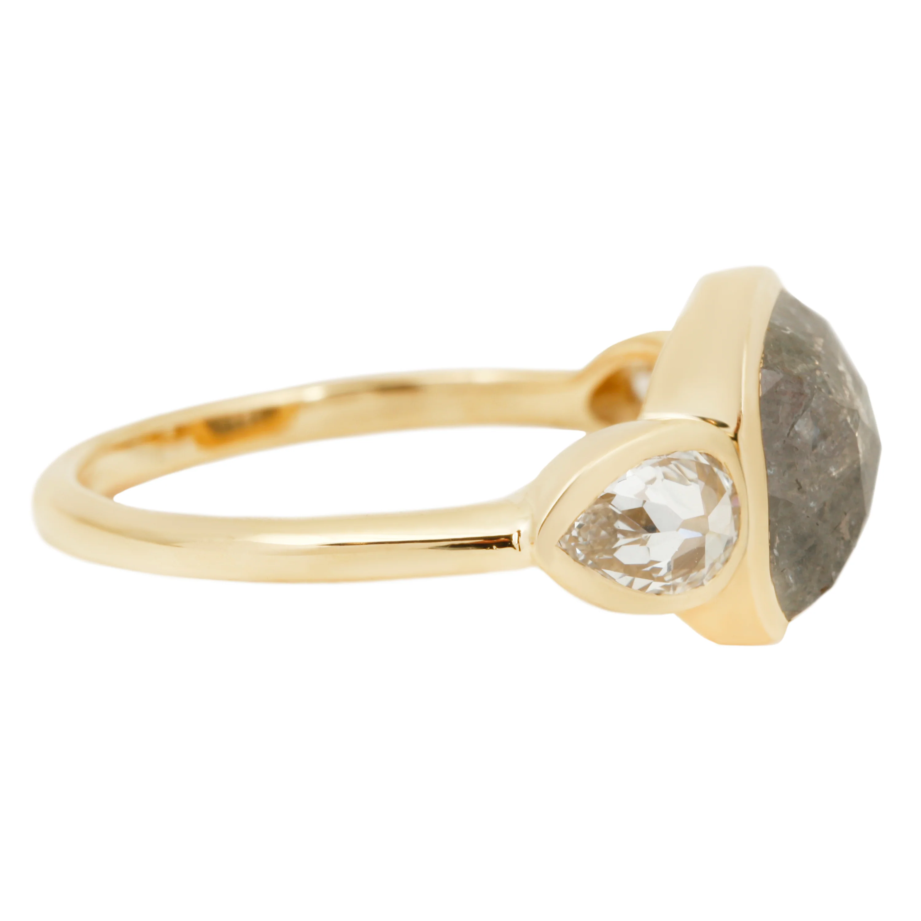 Foggy Mornings Three Stone Ring - Image 6