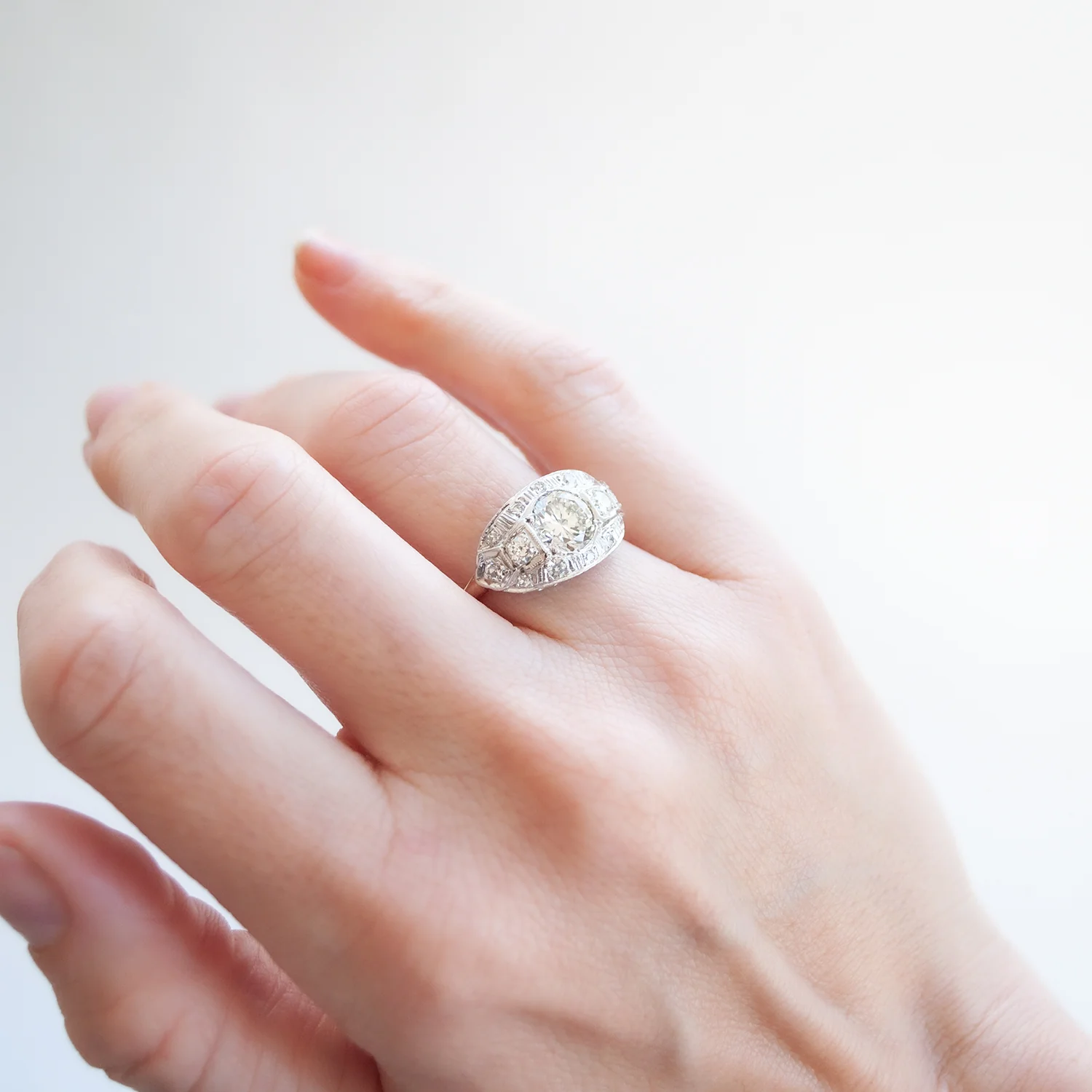 Forever Yours Deco Ring - Image 2