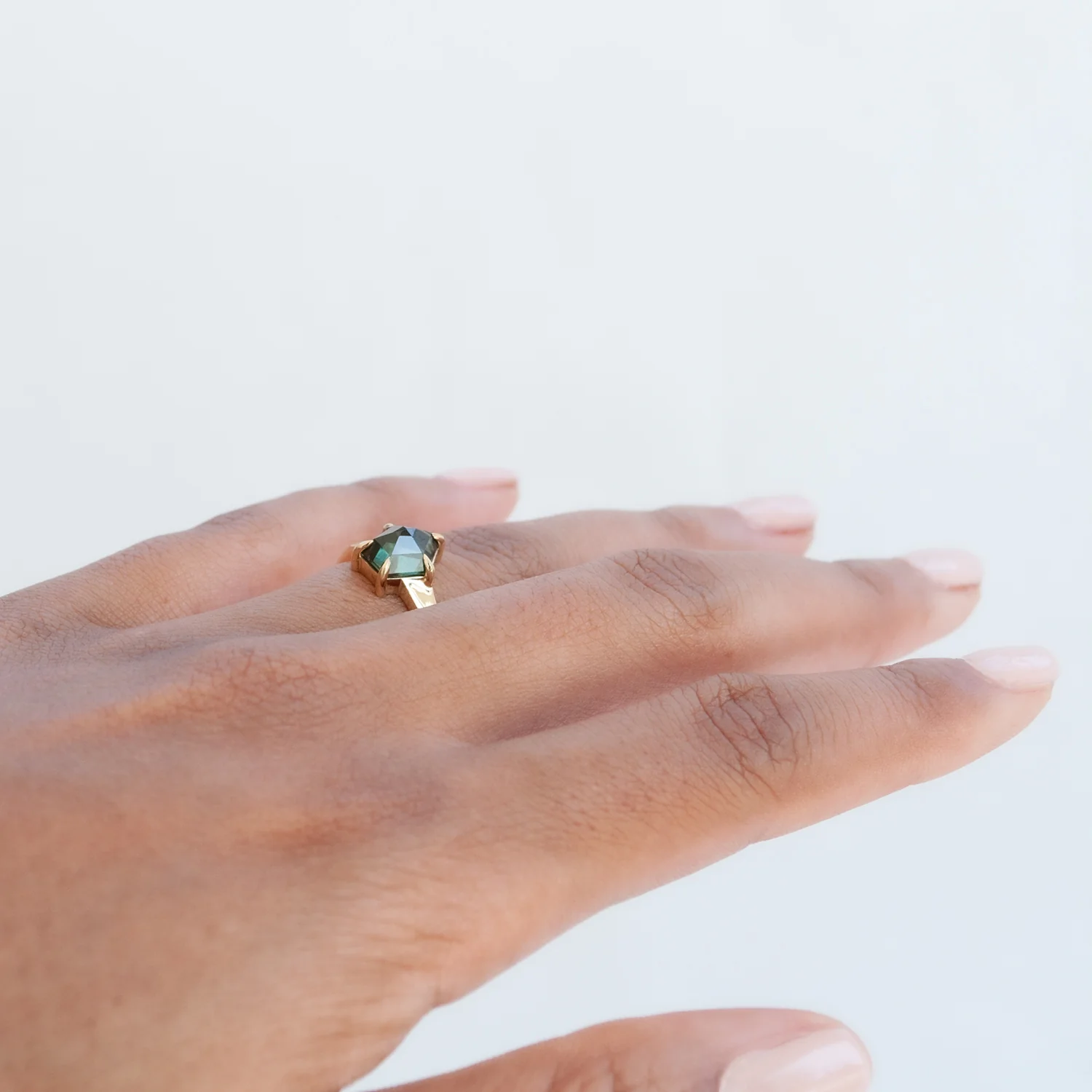 Forest Temple Sapphire Ring - Image 7