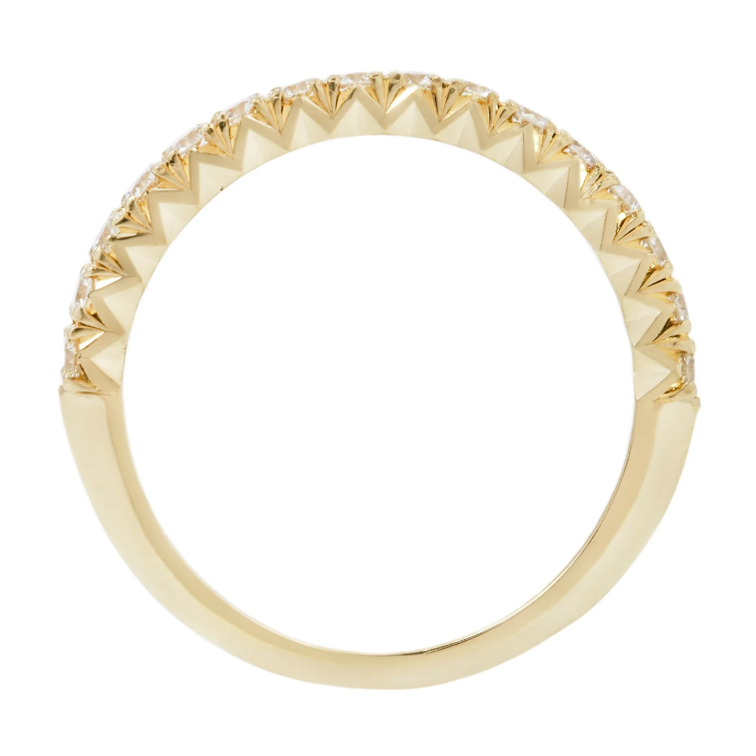 French Set Diamond Half Eternity - Image 4