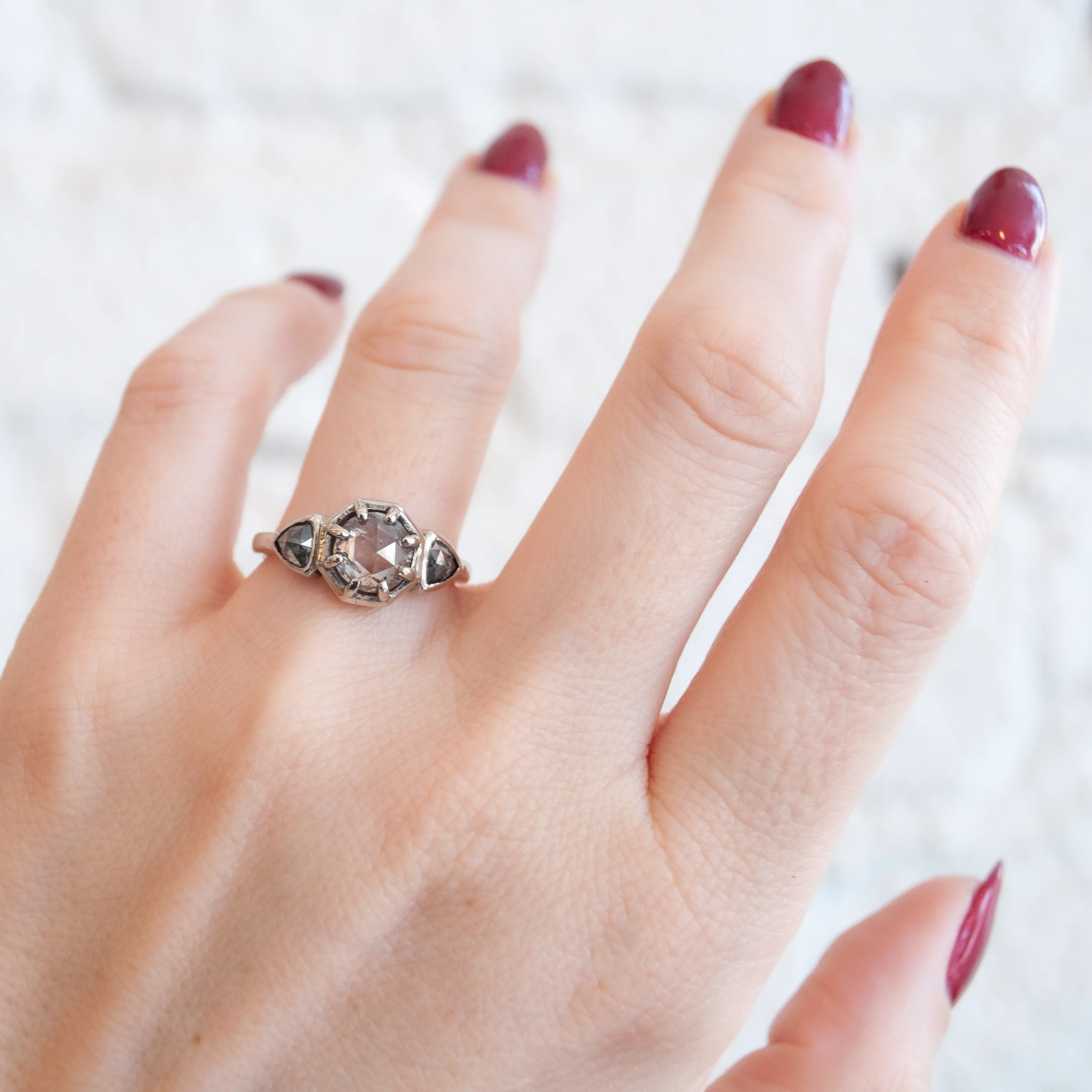 Frosty Diamond Ring - Image 2