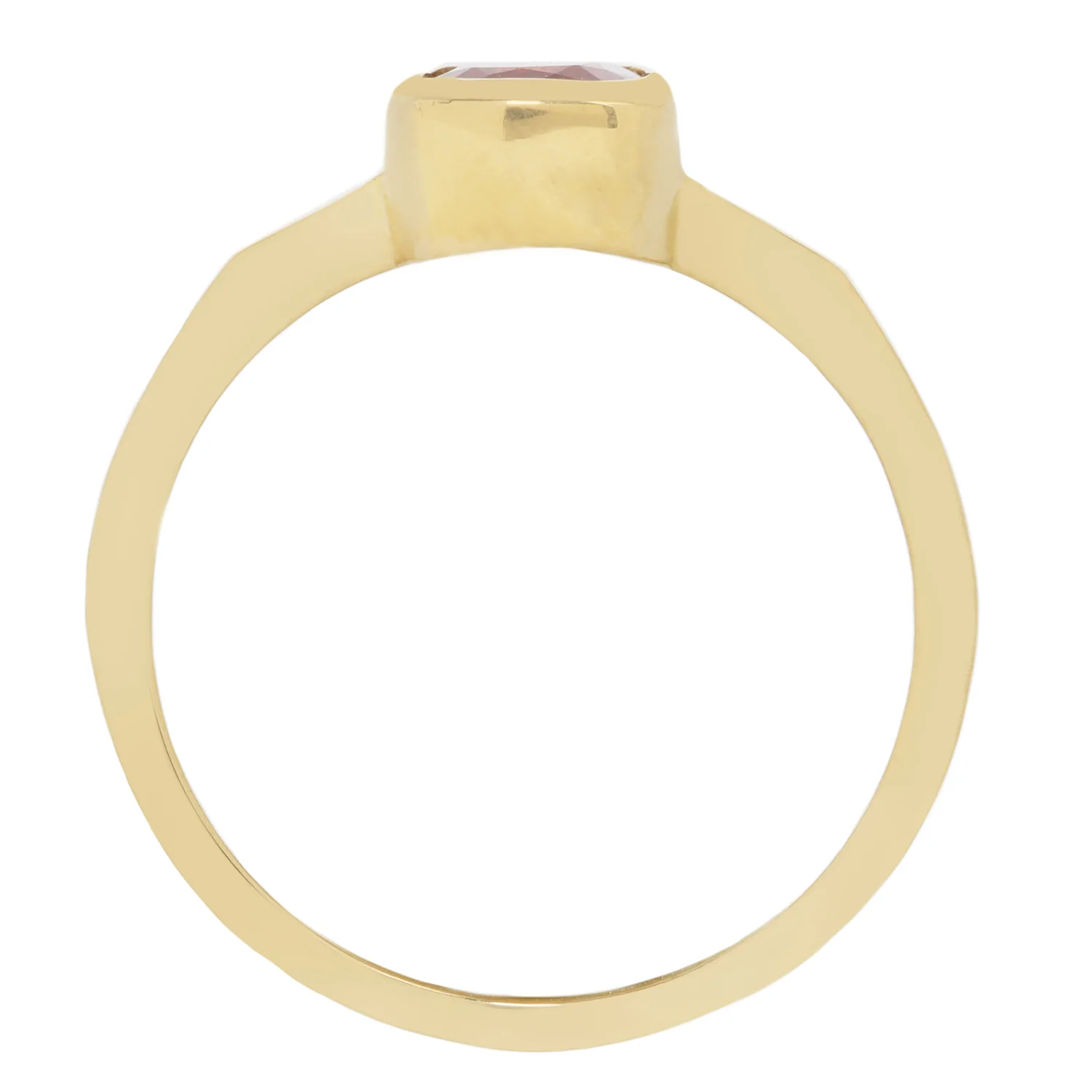 Garnet Cushion Ring - Image 4