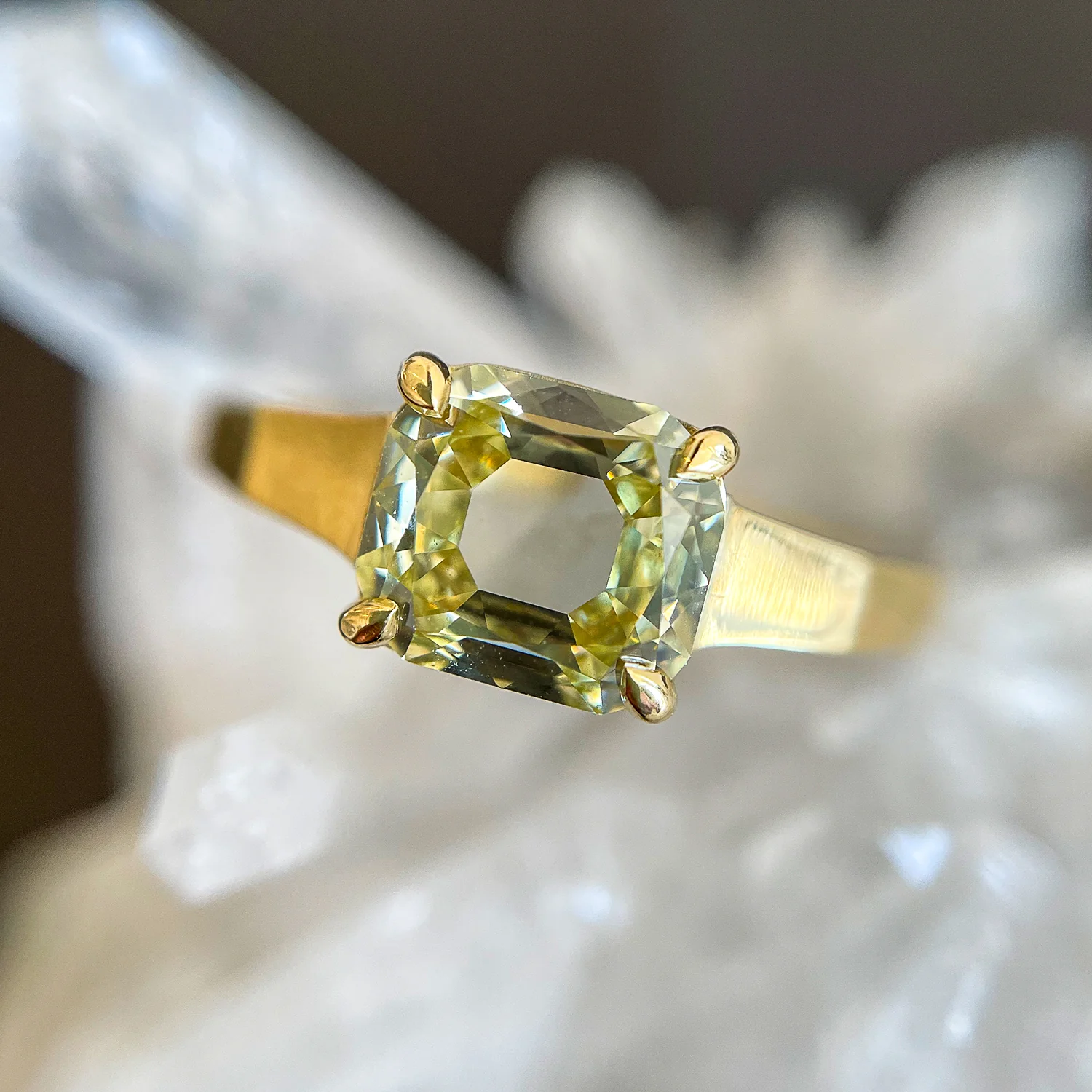 Gilded Diamond Mirage Ring - Image 6