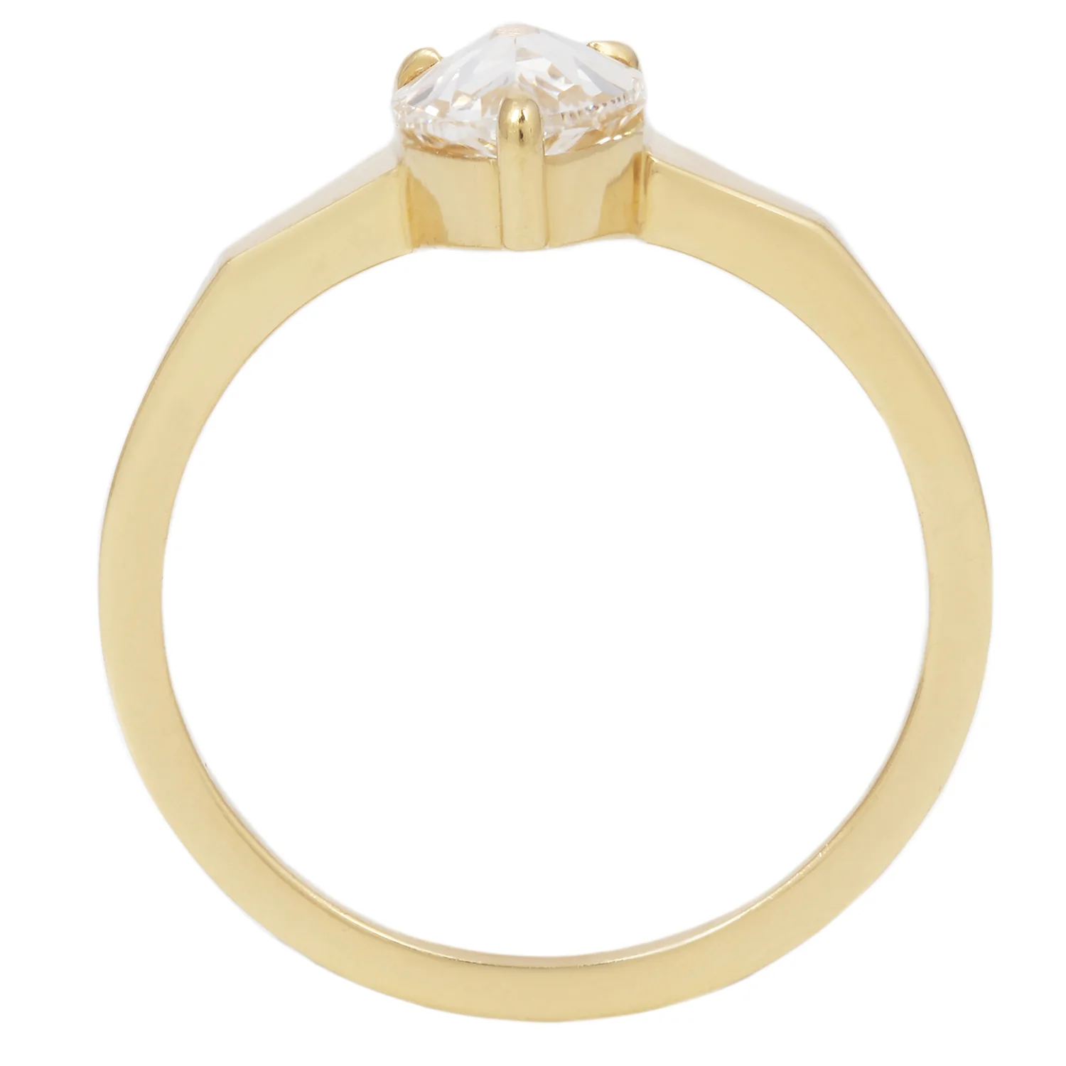 Glacier Pear Diamond Ring - Image 5