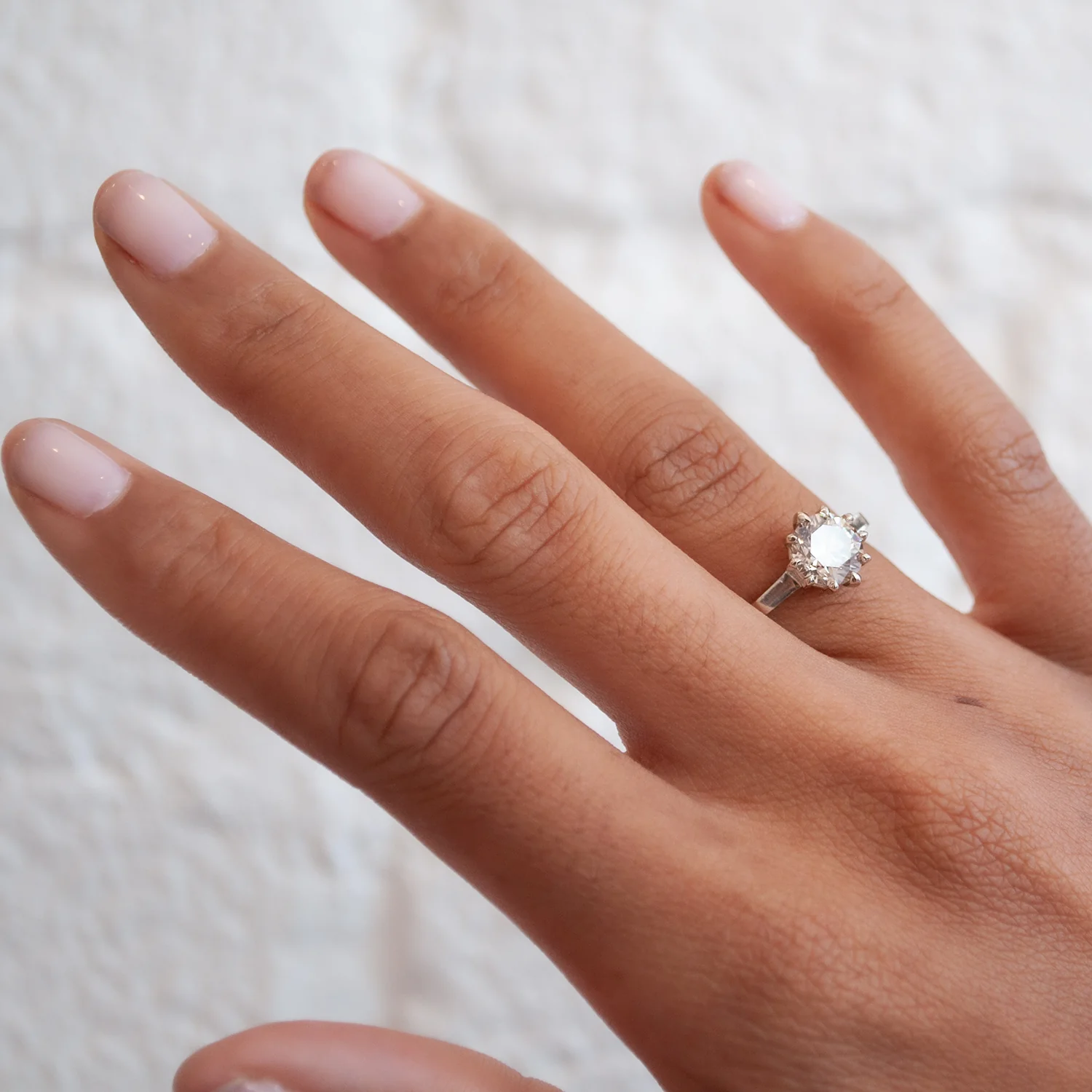 Glacier Queen Solitaire Ring - Image 2