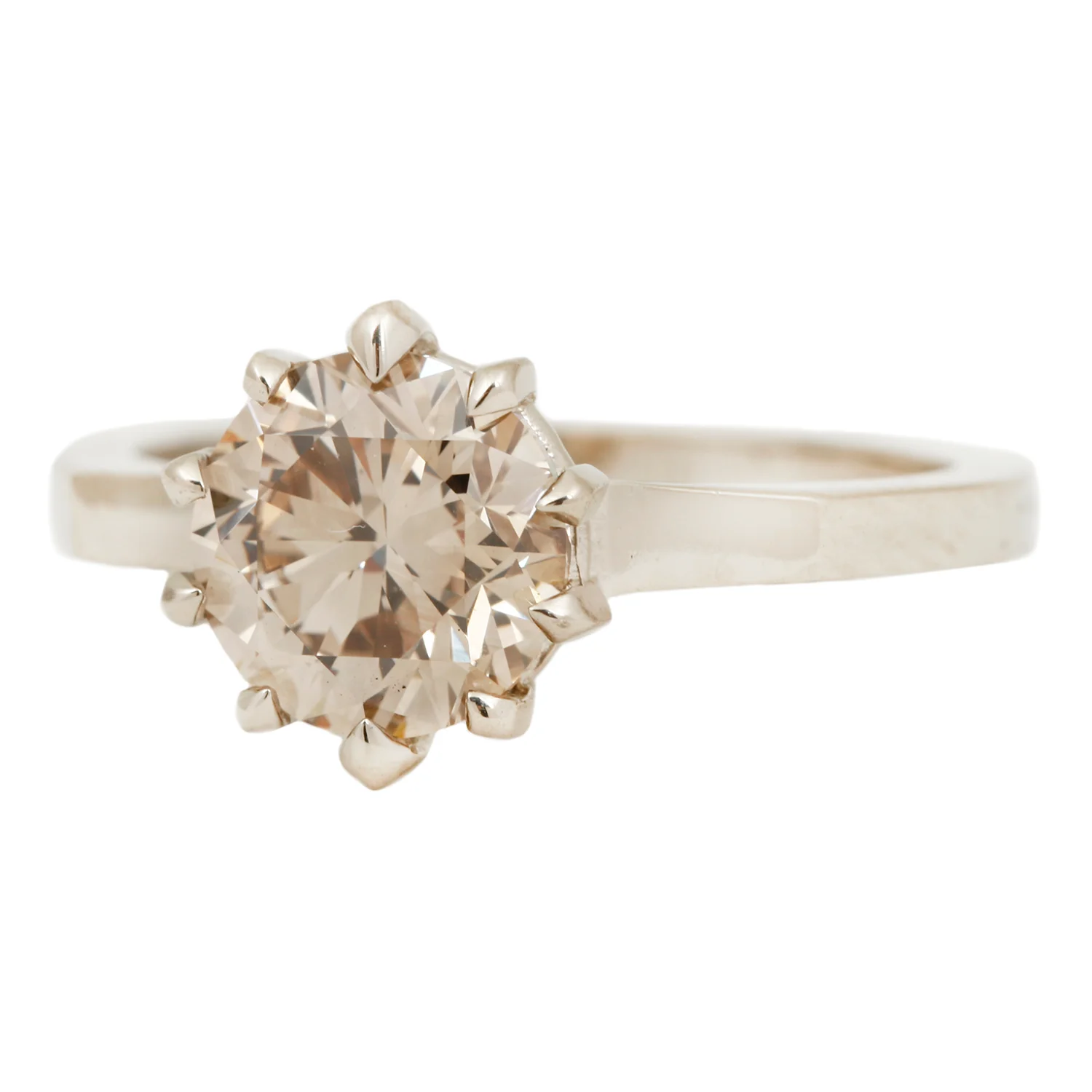 Glacier Queen Solitaire Ring - Image 3