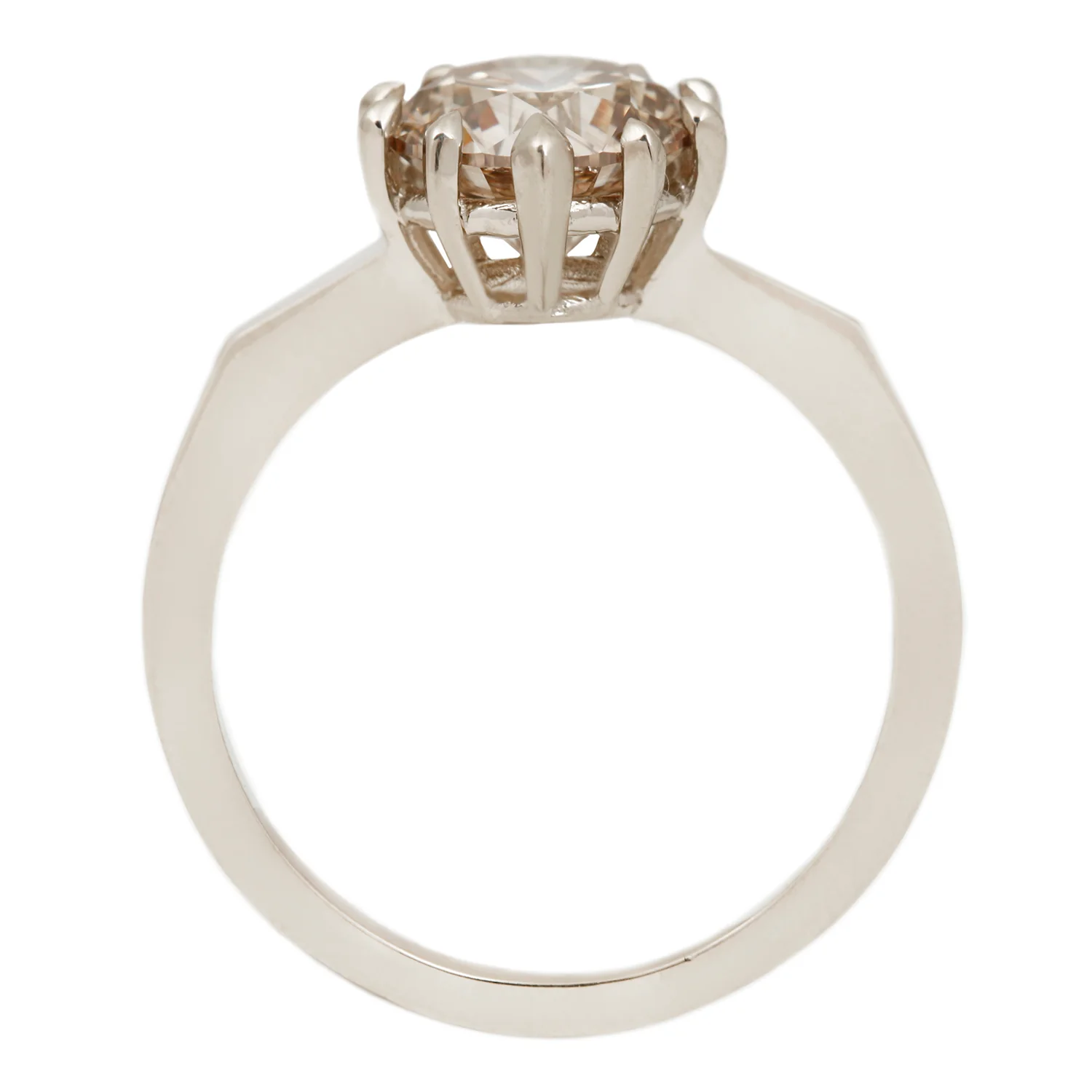Glacier Queen Solitaire Ring - Image 6