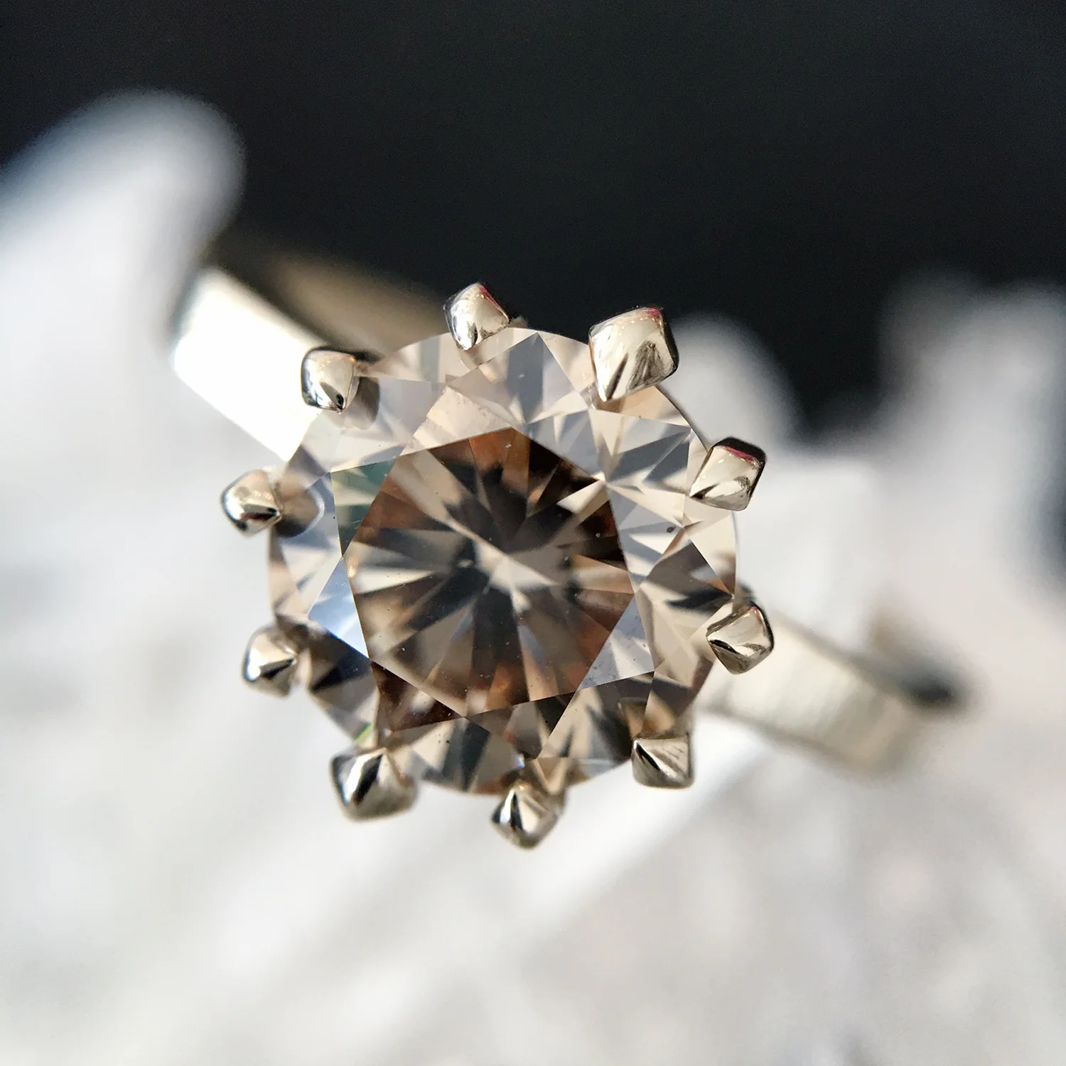 Glacier Queen Solitaire Ring - Image 7