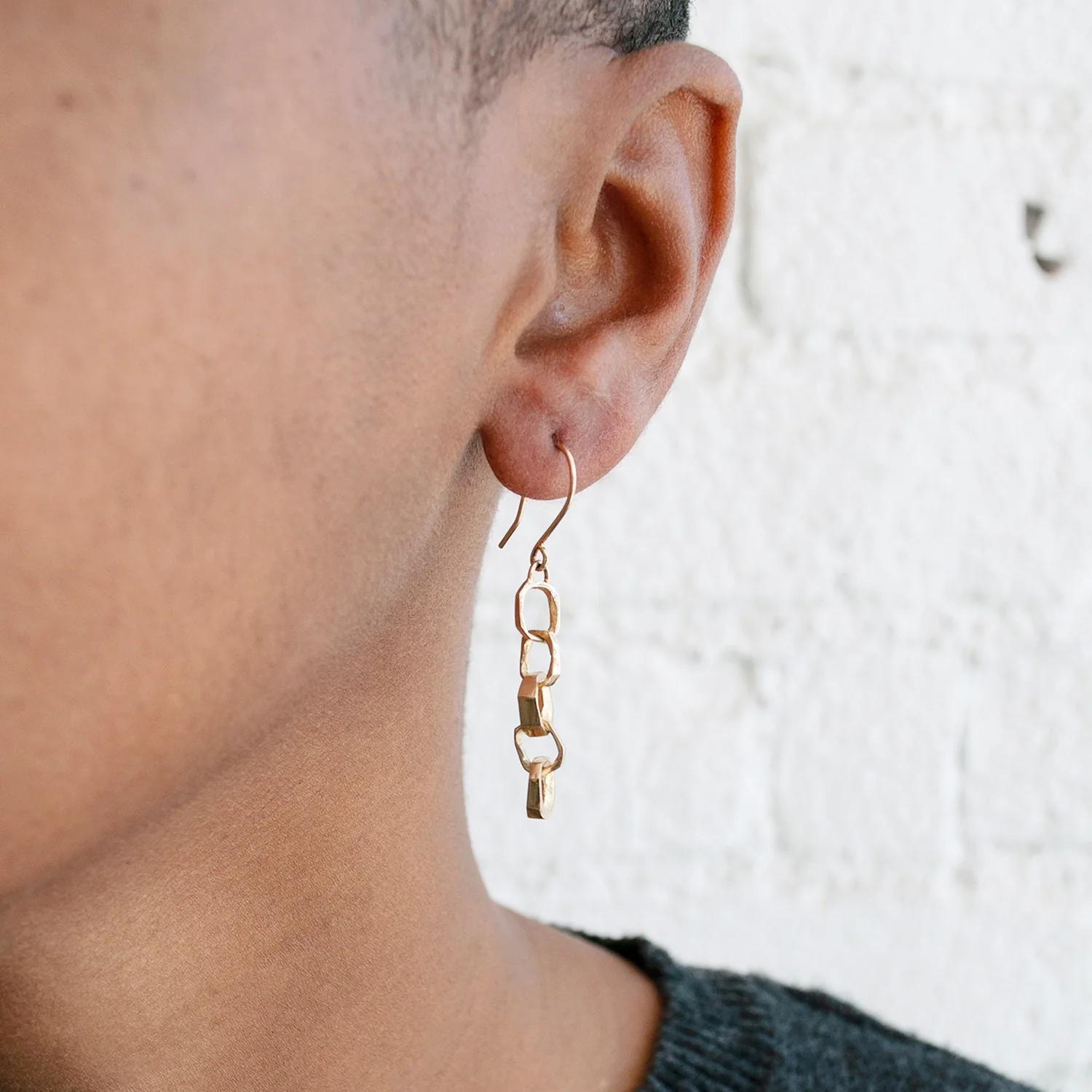 Gold Chain Link Drops - Image 2
