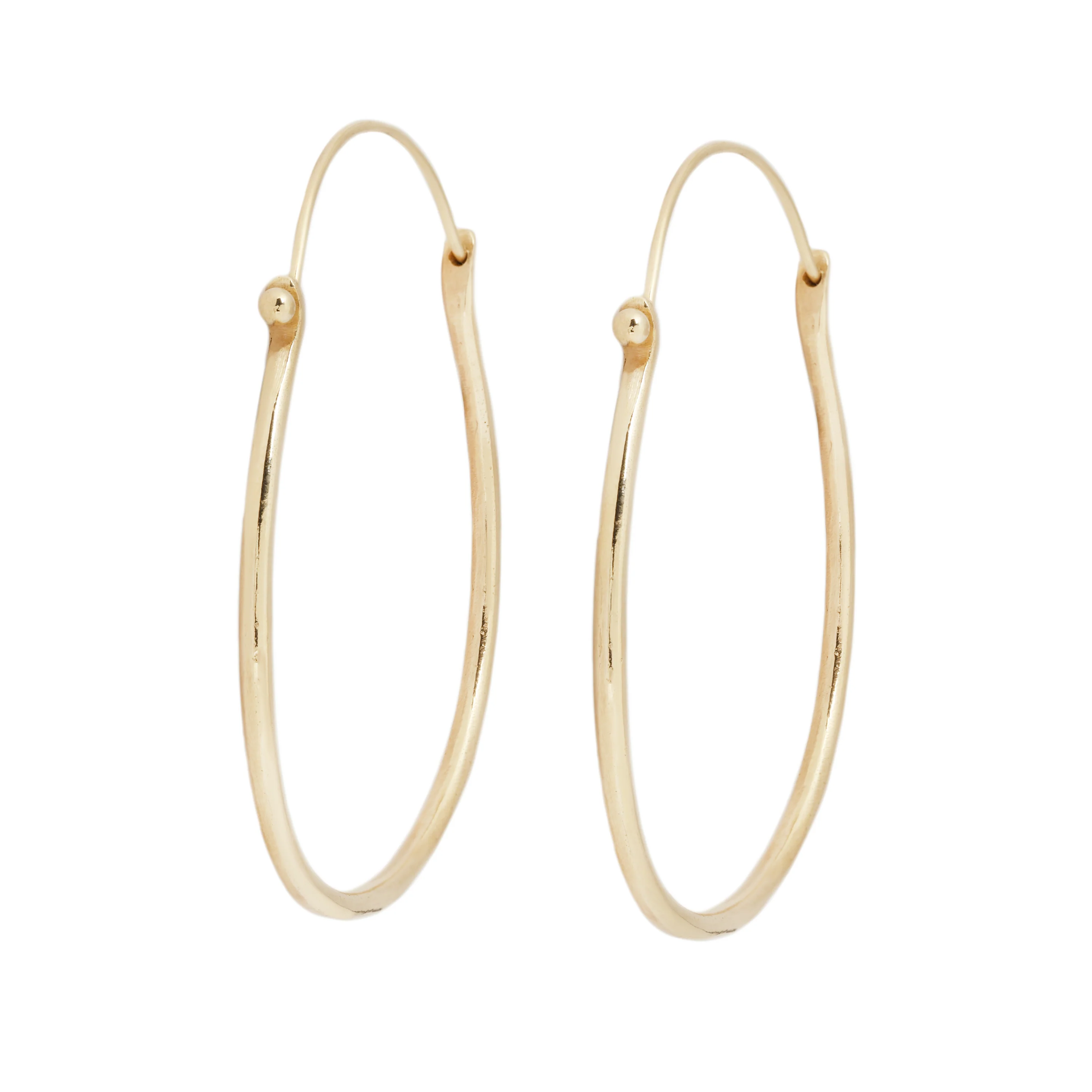 Gold Moritz Hoop Earrings - Image 3