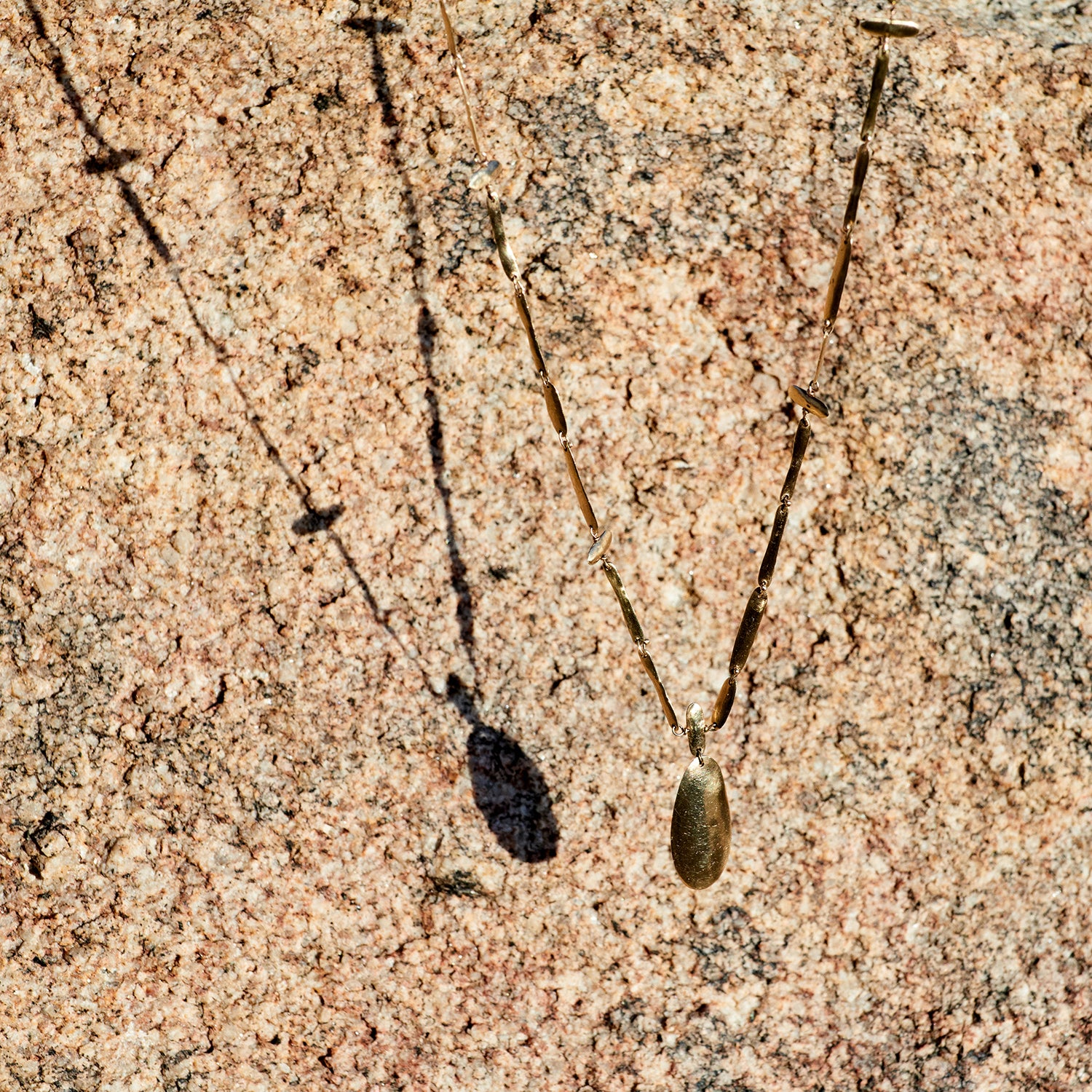 Gold Rosary Necklace - Image 4
