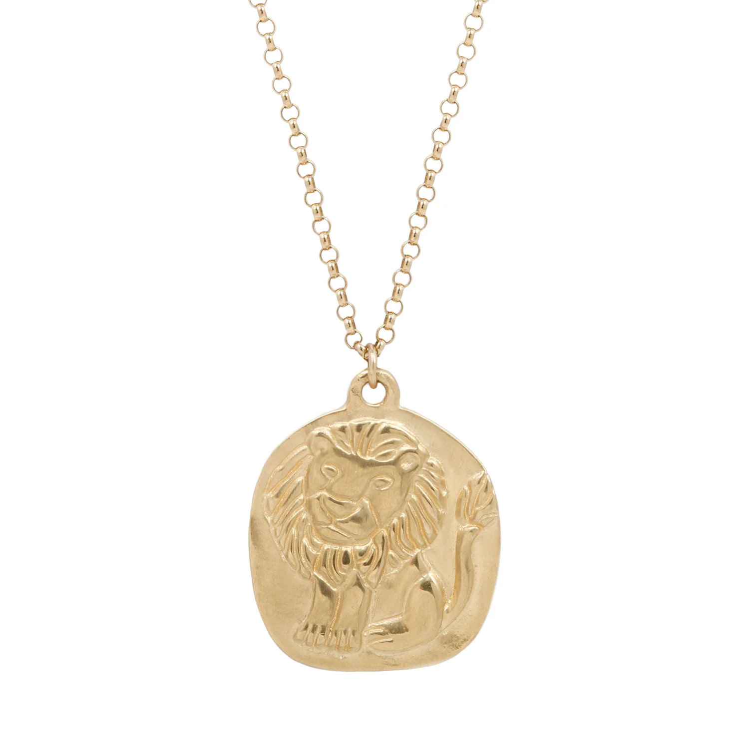 Gold Zodiac Necklace - Image 4