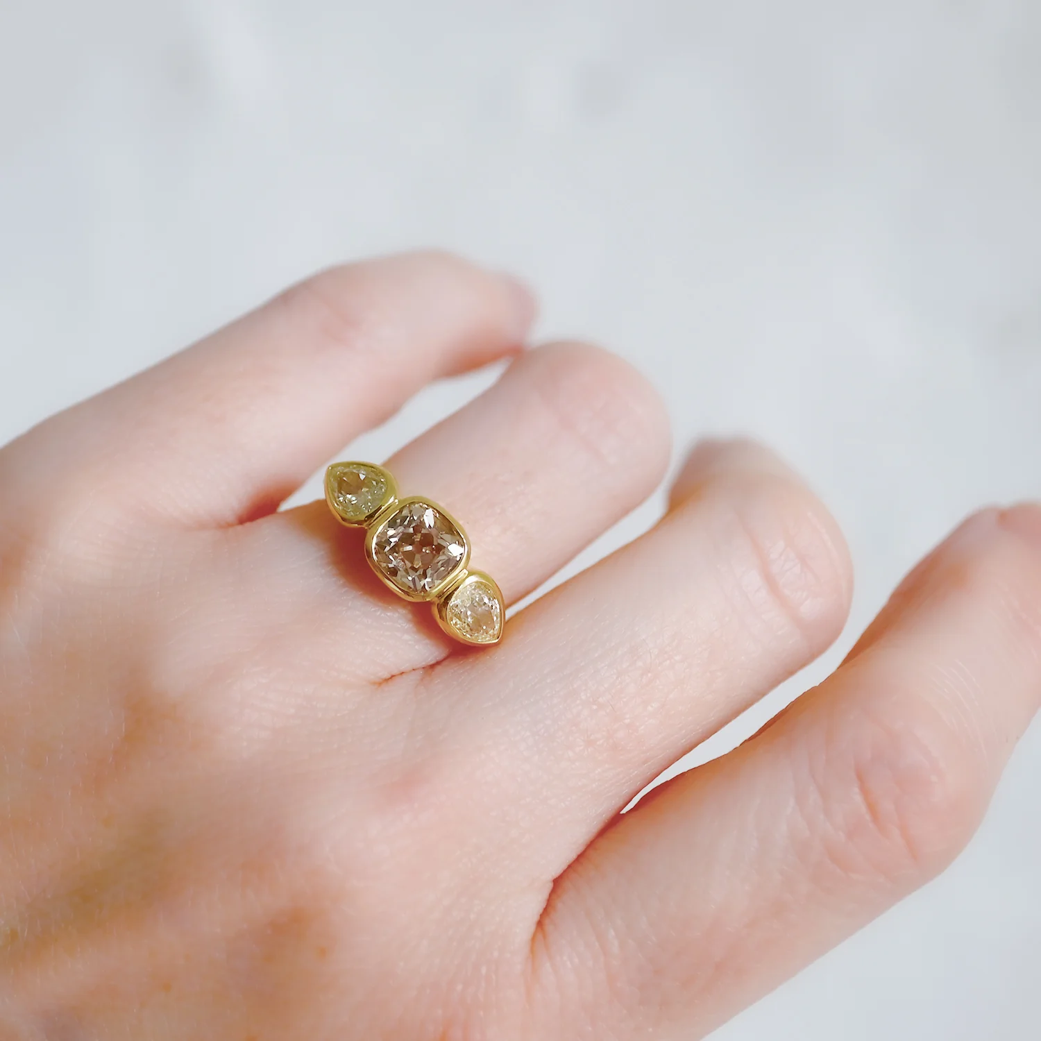 Golden Brilliance Diamond Ring - Image 2