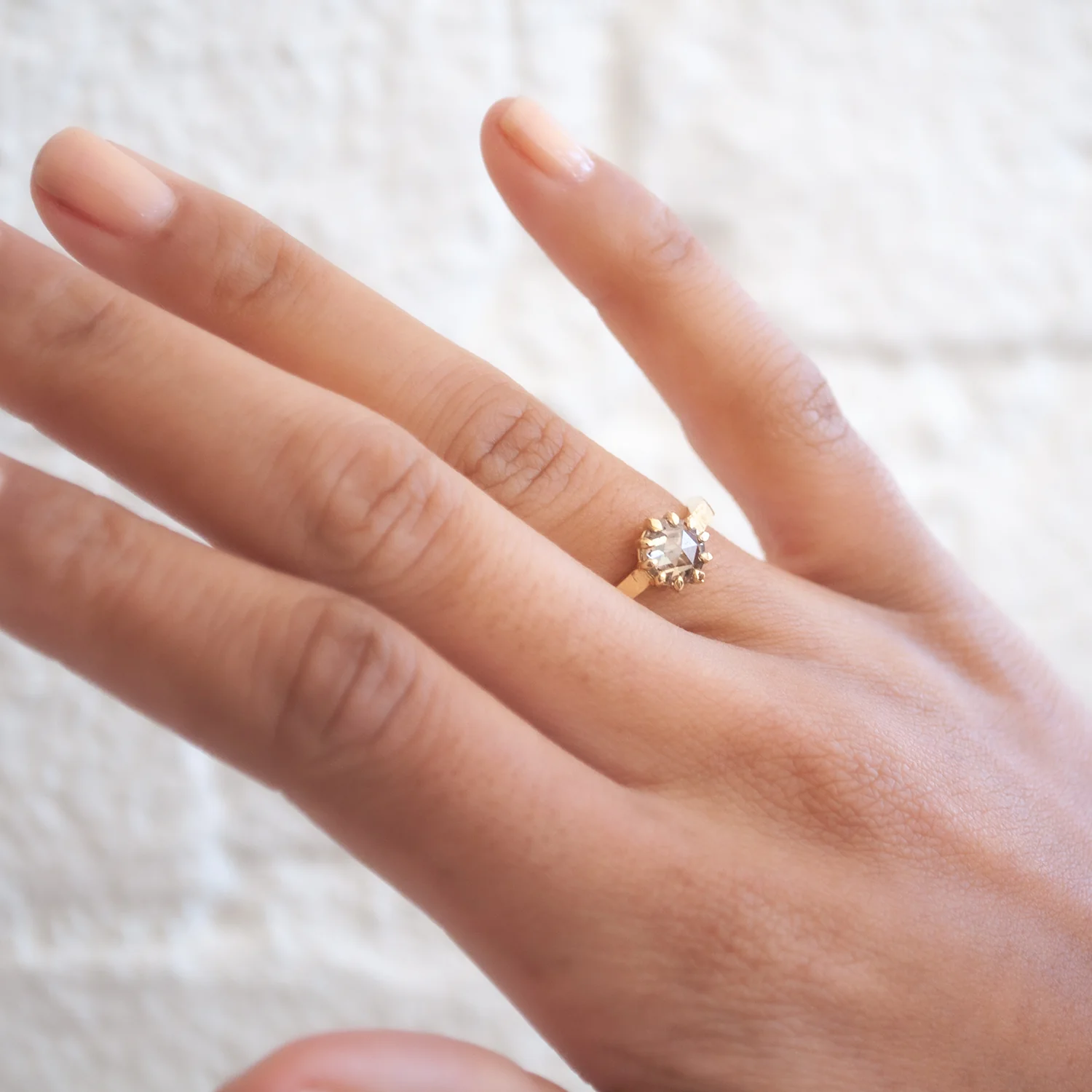 Golden Eye Diamond Ring - Image 2