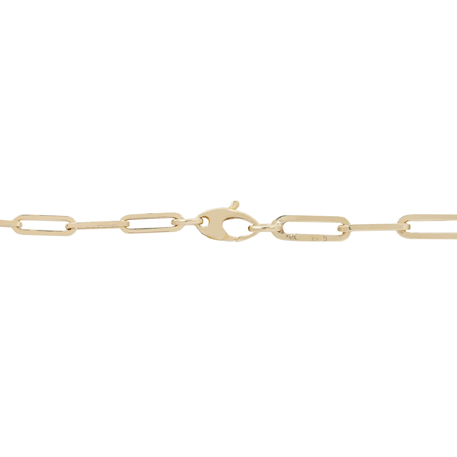 Golden Horizon Paperclip Bracelet - Image 3